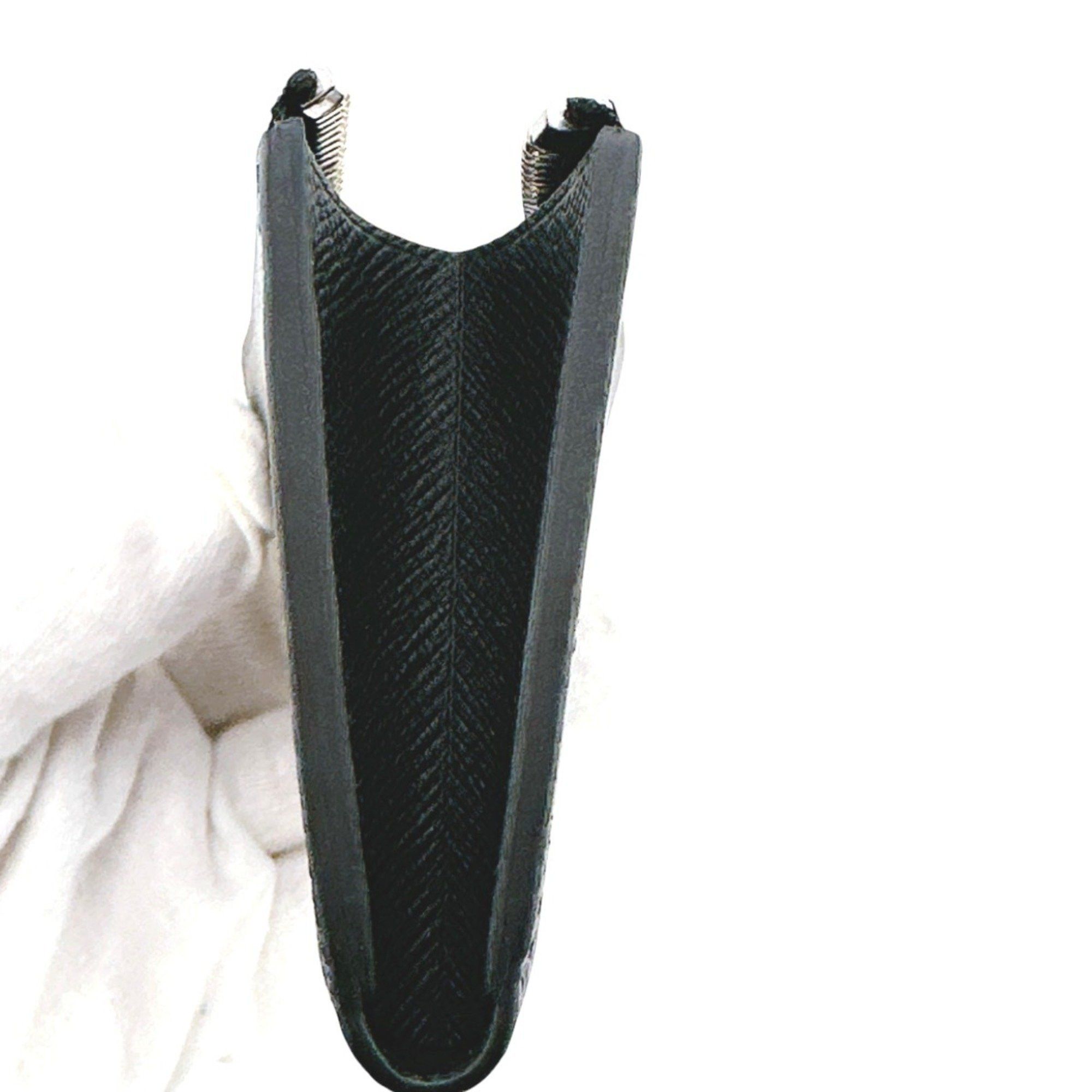 Louis Vuitton Louis Vuitton Wallet/Coin Case Coin Purse Taiga Porte Monnaie Jour M63375 Ardoise Size ONE SIZE - 3 Thumbnail