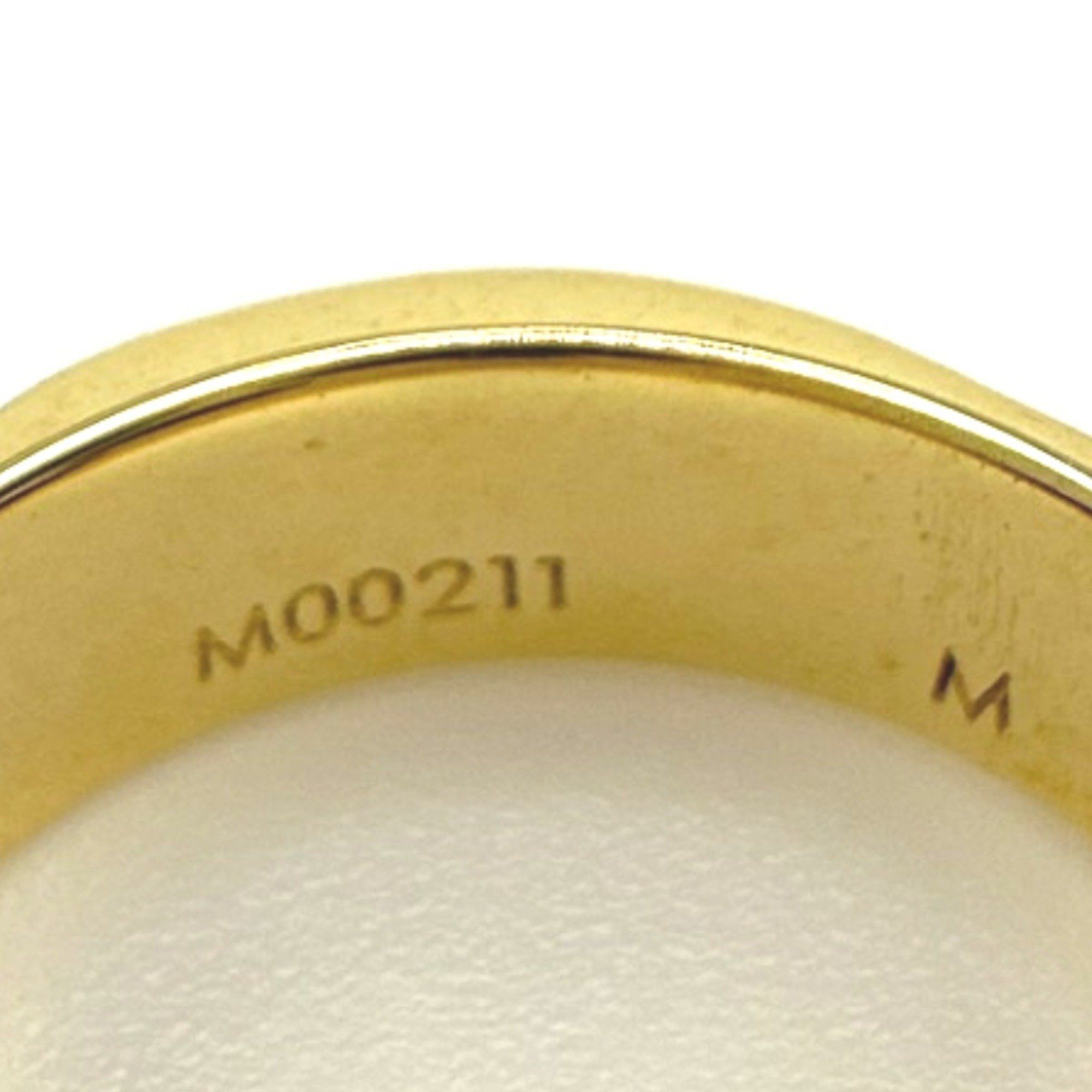 Louis Vuitton Louis Vuitton Ring Nanogram M Size GP M00211 Gold Size ONE SIZE - 9 Thumbnail
