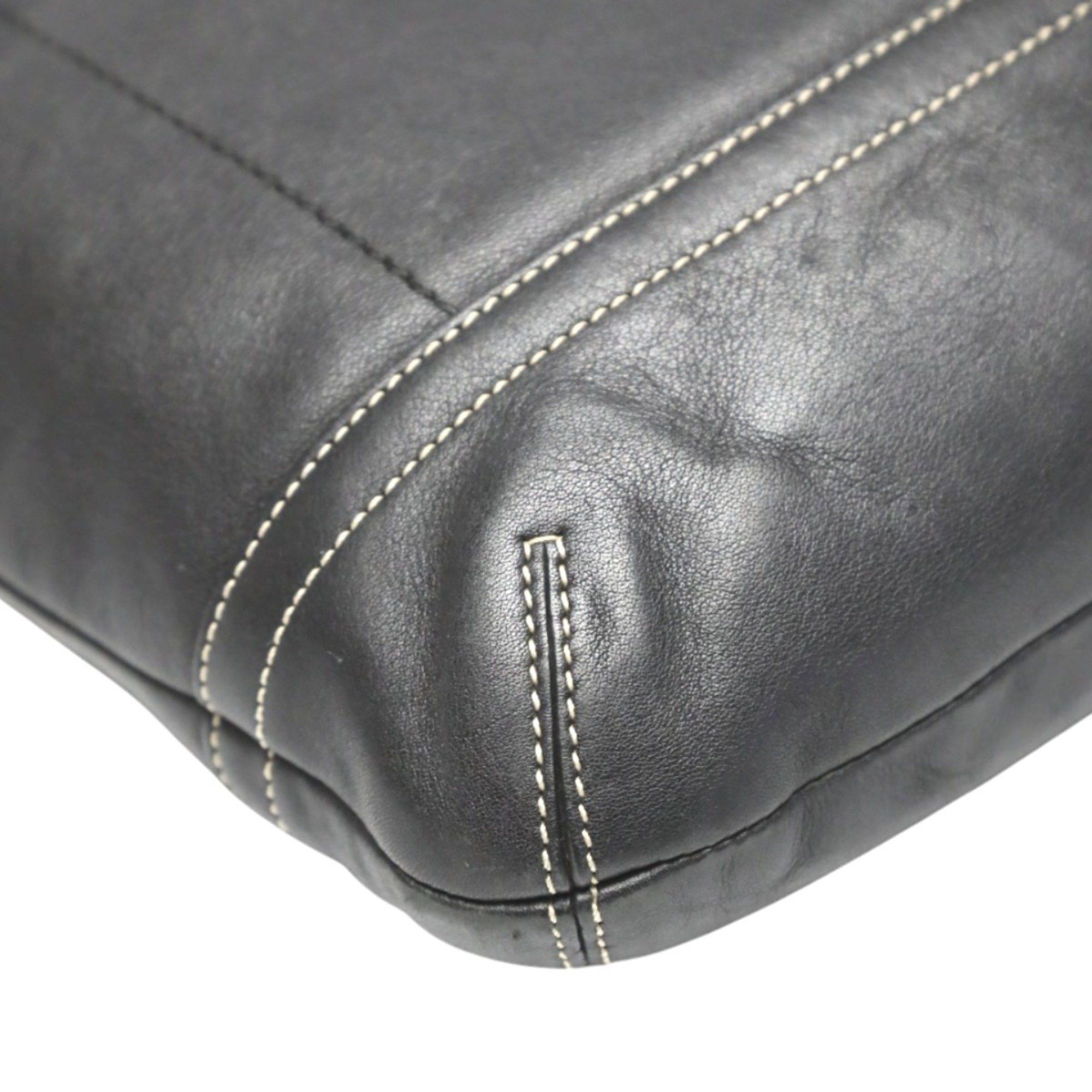Coach Coach Shoulder Bag Crossbody Leather 1415 Black Size ONE SIZE - 8 Thumbnail