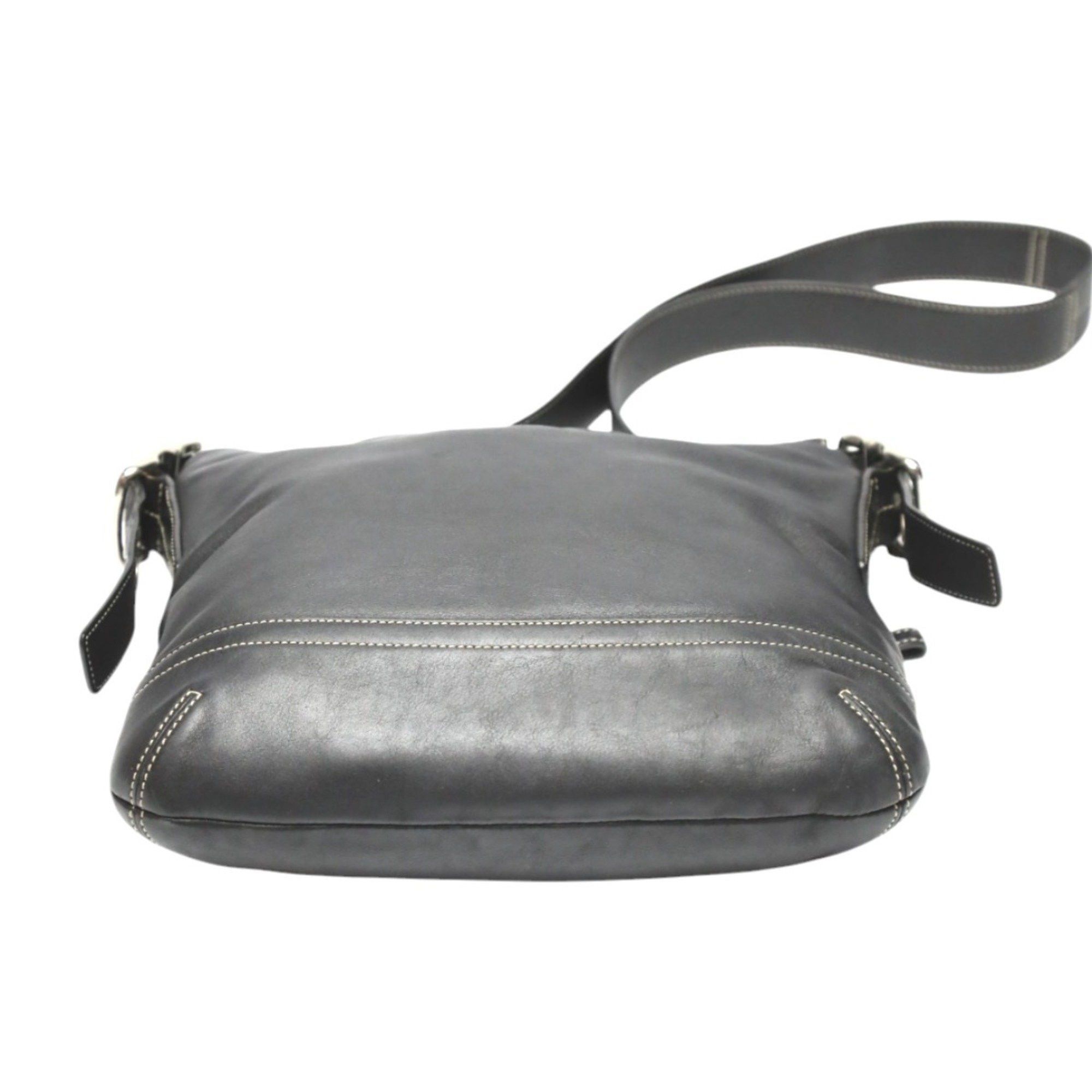 Coach Coach Shoulder Bag Crossbody Leather 1415 Black Size ONE SIZE - 5 Thumbnail
