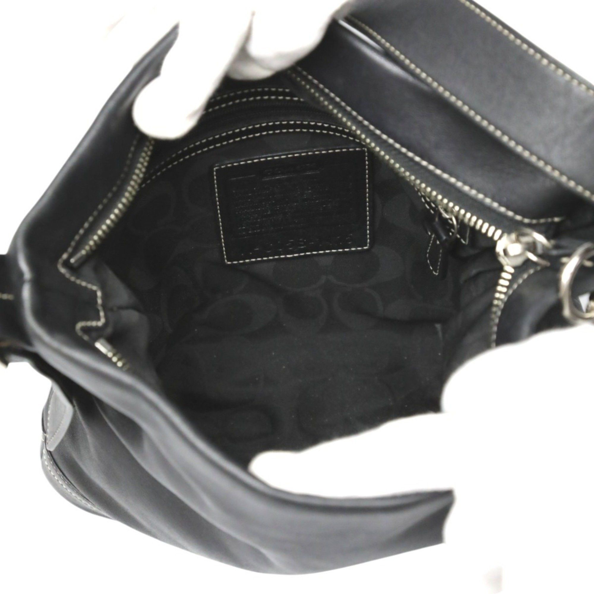 Coach Coach Shoulder Bag Crossbody Leather 1415 Black Size ONE SIZE - 15 Thumbnail