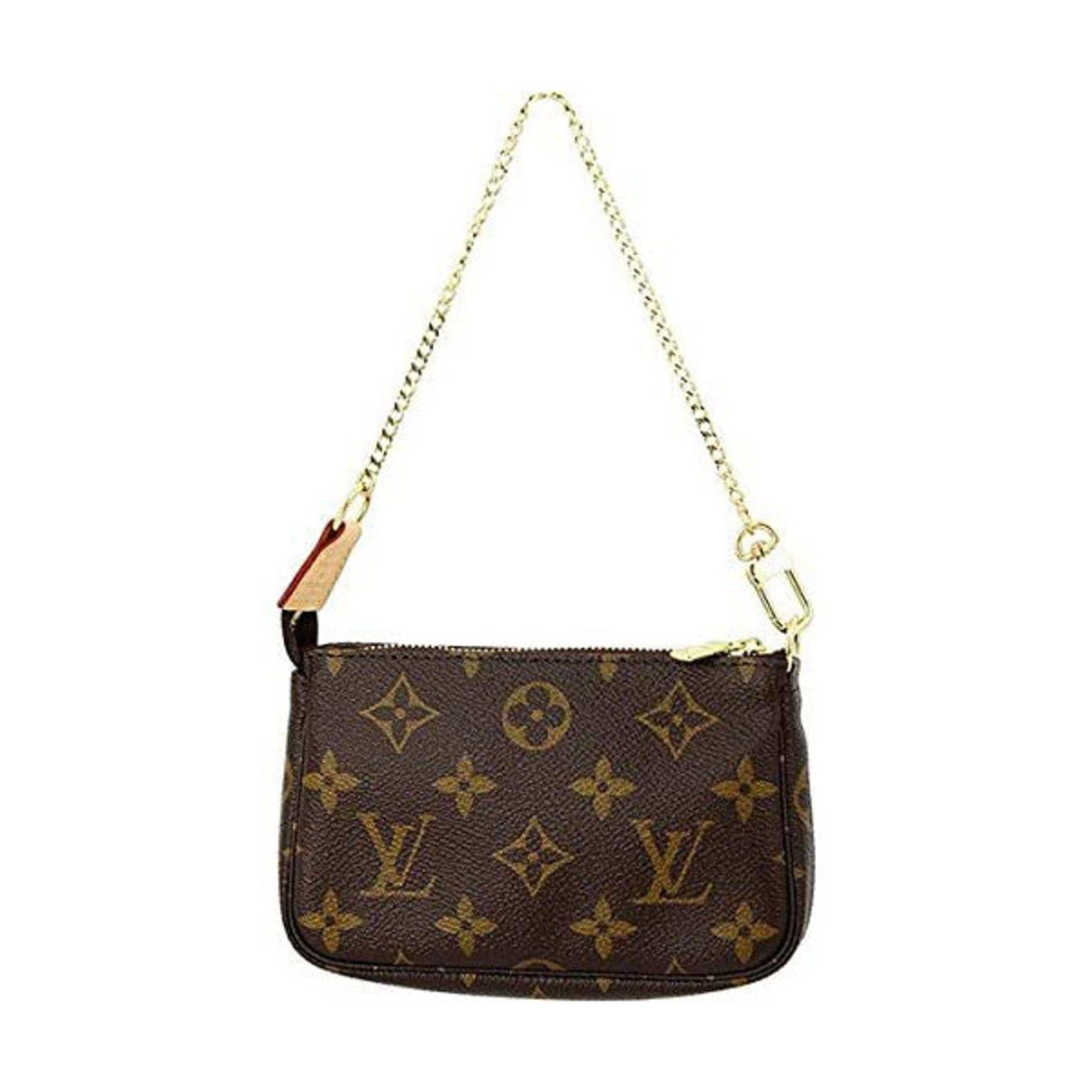 Louis Vuitton Louis Vuitton Pouch Mini Accessory Monogram Pochette Accessoires Canvas M58009 Brown Size ONE SIZE - 7 Thumbnail