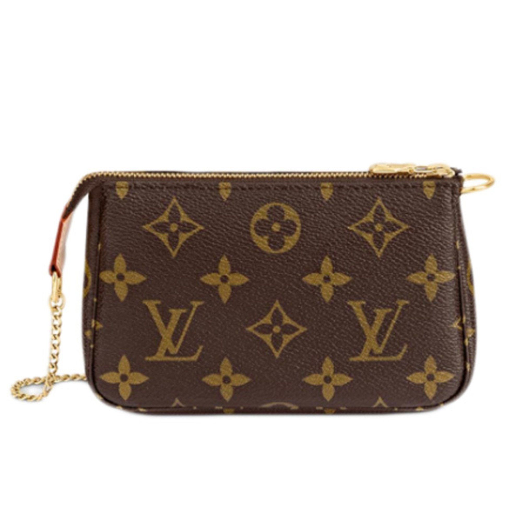 Louis Vuitton Louis Vuitton Pouch Mini Accessory Monogram Pochette Accessoires Canvas M58009 Brown Size ONE SIZE - 4 Thumbnail
