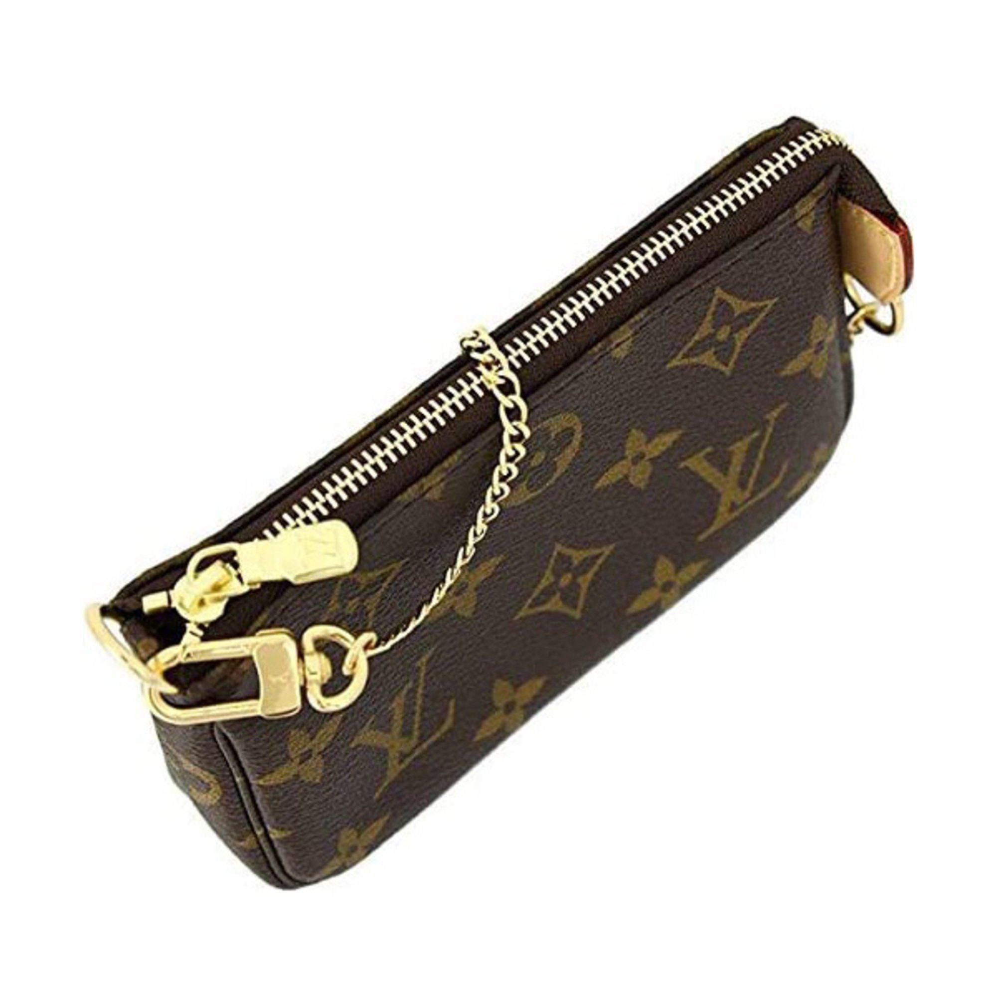 Louis Vuitton Louis Vuitton Pouch Mini Accessory Monogram Pochette Accessoires Canvas M58009 Brown Size ONE SIZE - 5 Thumbnail