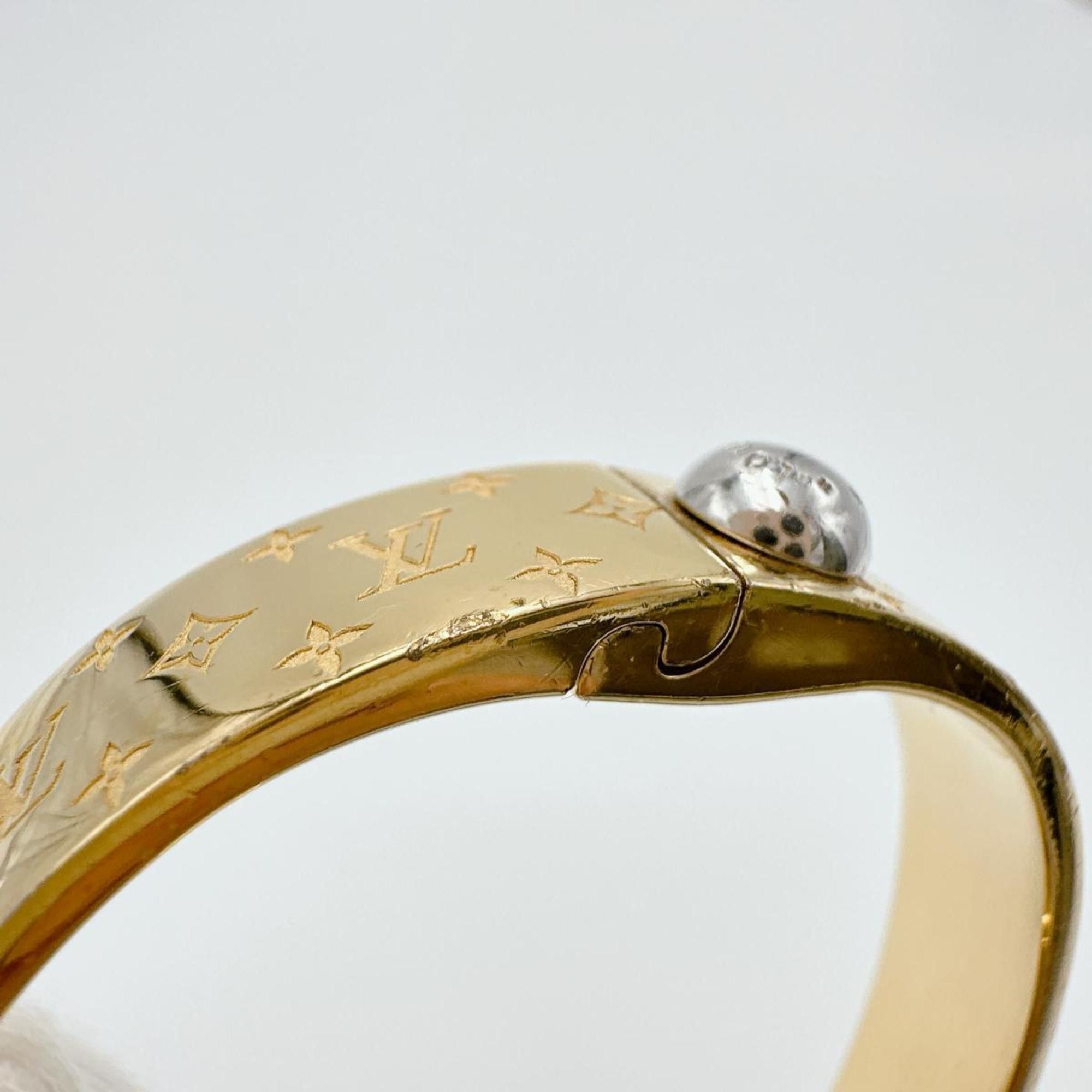 Louis Vuitton Louis Vuitton Bracelet Cuff Nanogram Monogram Size S M00251 Gold Size ONE SIZE - 9 Thumbnail