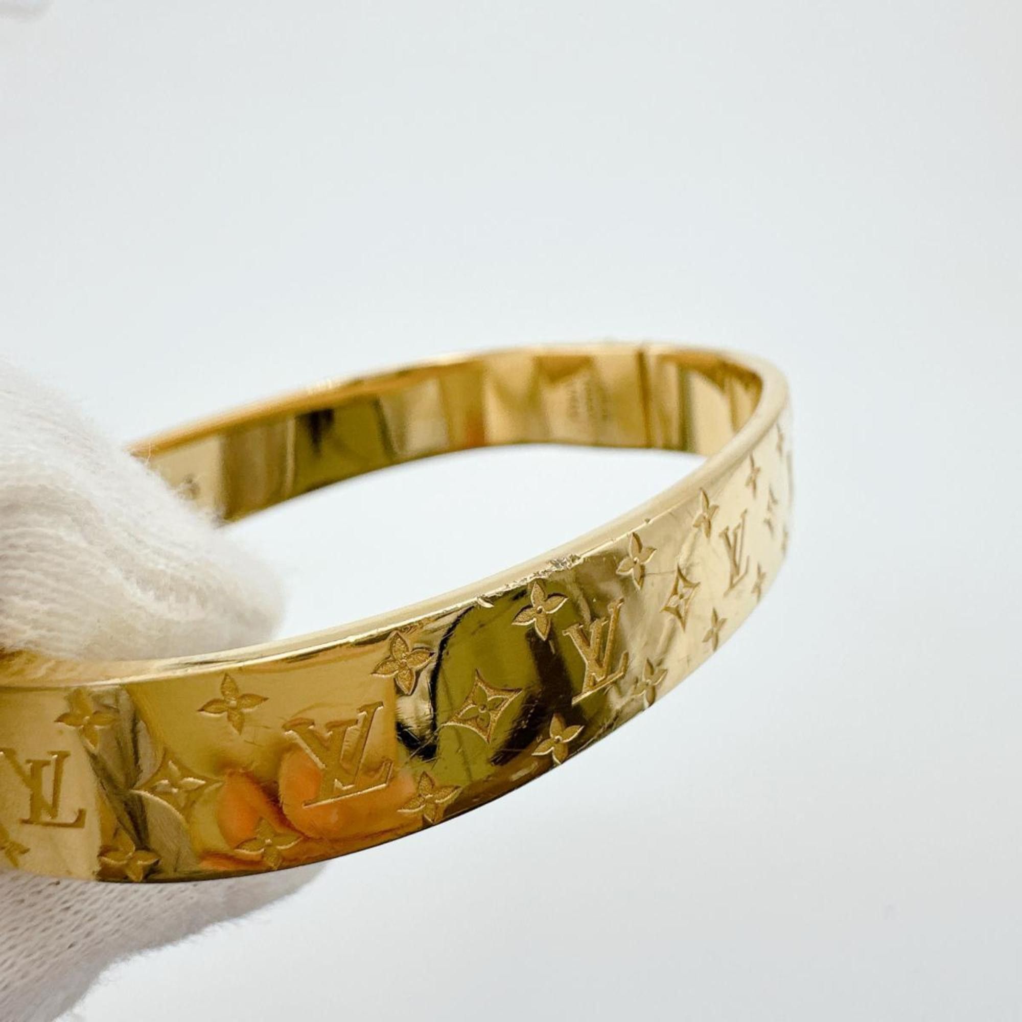 Louis Vuitton Louis Vuitton Bracelet Cuff Nanogram Monogram Size S M00251 Gold Size ONE SIZE - 7 Thumbnail