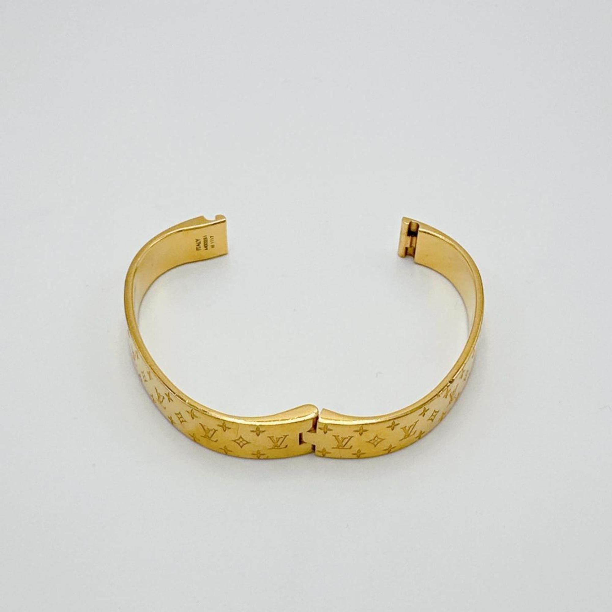 Louis Vuitton Louis Vuitton Bracelet Cuff Nanogram Monogram Size S M00251 Gold Size ONE SIZE - 5 Thumbnail