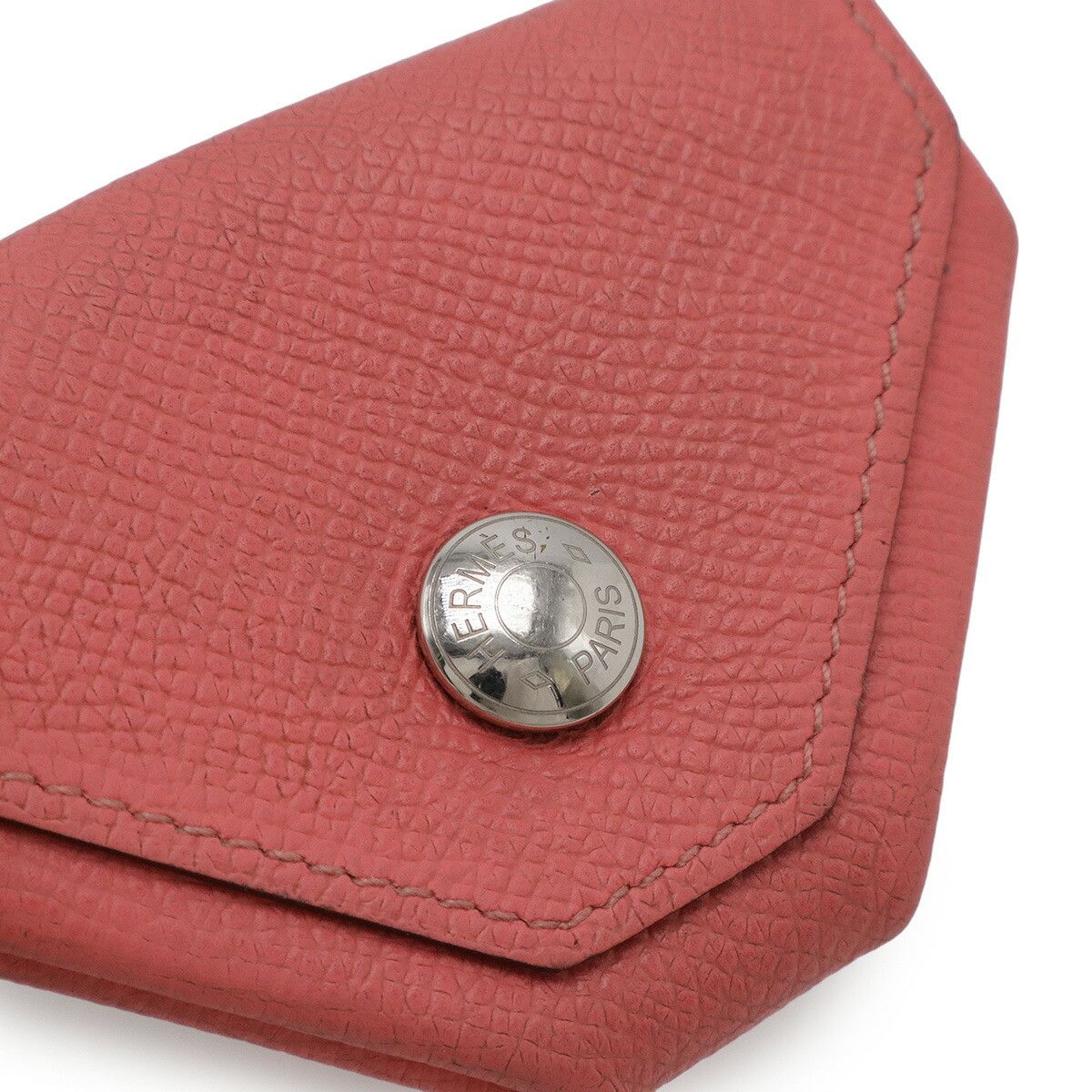Hermes Hermes Hermes Le 24 Veau Epsom Coin Case Leather Coin Case Stamp C (2018) Size ONE SIZE - 4 Thumbnail