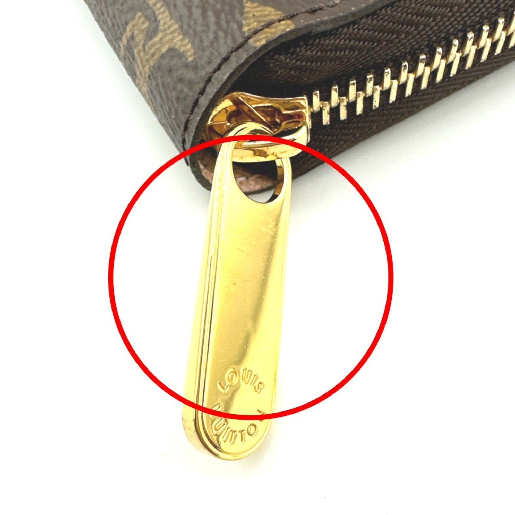 Louis Vuitton Louis Vuitton Long Wallet Zipper Monogram Zippy Canvas M41894 Rose Ballerine Size ONE SIZE - 10 Thumbnail