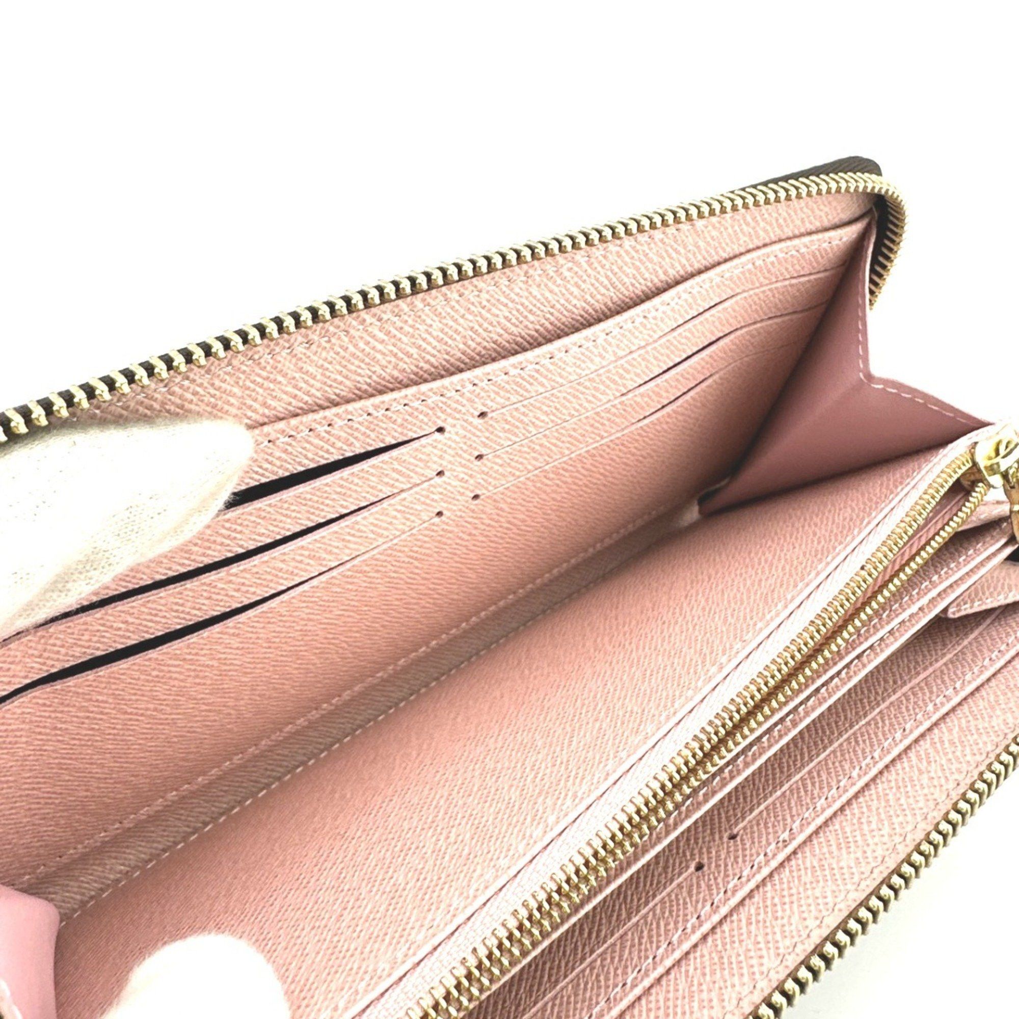 Louis Vuitton Louis Vuitton Long Wallet Zipper Monogram Zippy Canvas M41894 Rose Ballerine Size ONE SIZE - 12 Thumbnail