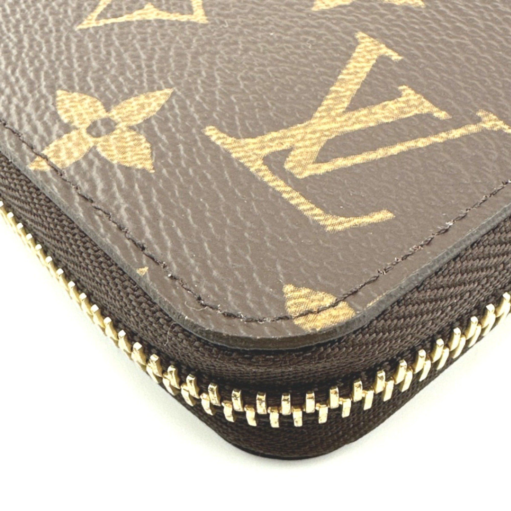 Louis Vuitton Louis Vuitton Long Wallet Zipper Monogram Zippy Canvas M41894 Rose Ballerine Size ONE SIZE - 7 Thumbnail