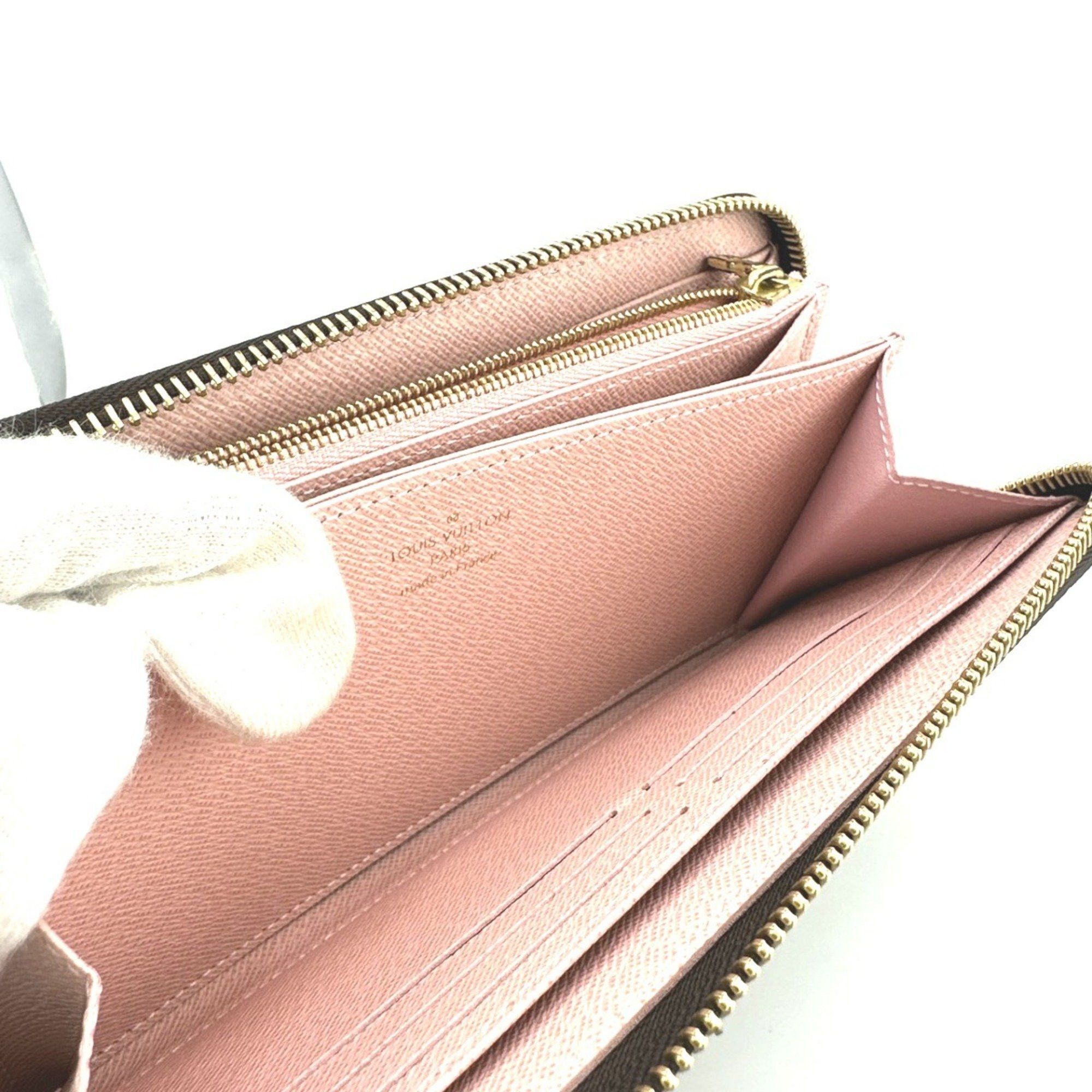 Louis Vuitton Louis Vuitton Long Wallet Zipper Monogram Zippy Canvas M41894 Rose Ballerine Size ONE SIZE - 14 Thumbnail