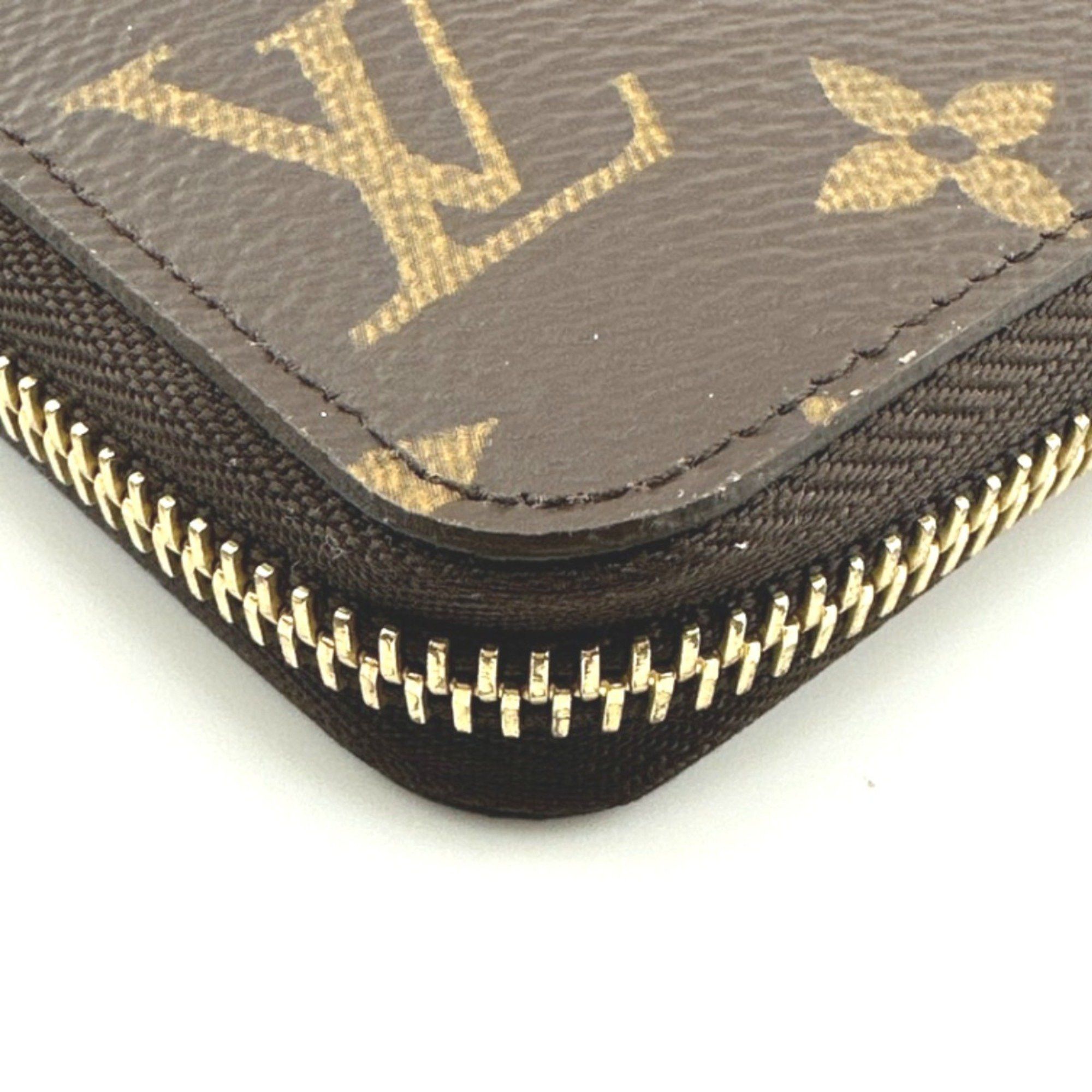 Louis Vuitton Louis Vuitton Long Wallet Zipper Monogram Zippy Canvas M41894 Rose Ballerine Size ONE SIZE - 6 Thumbnail