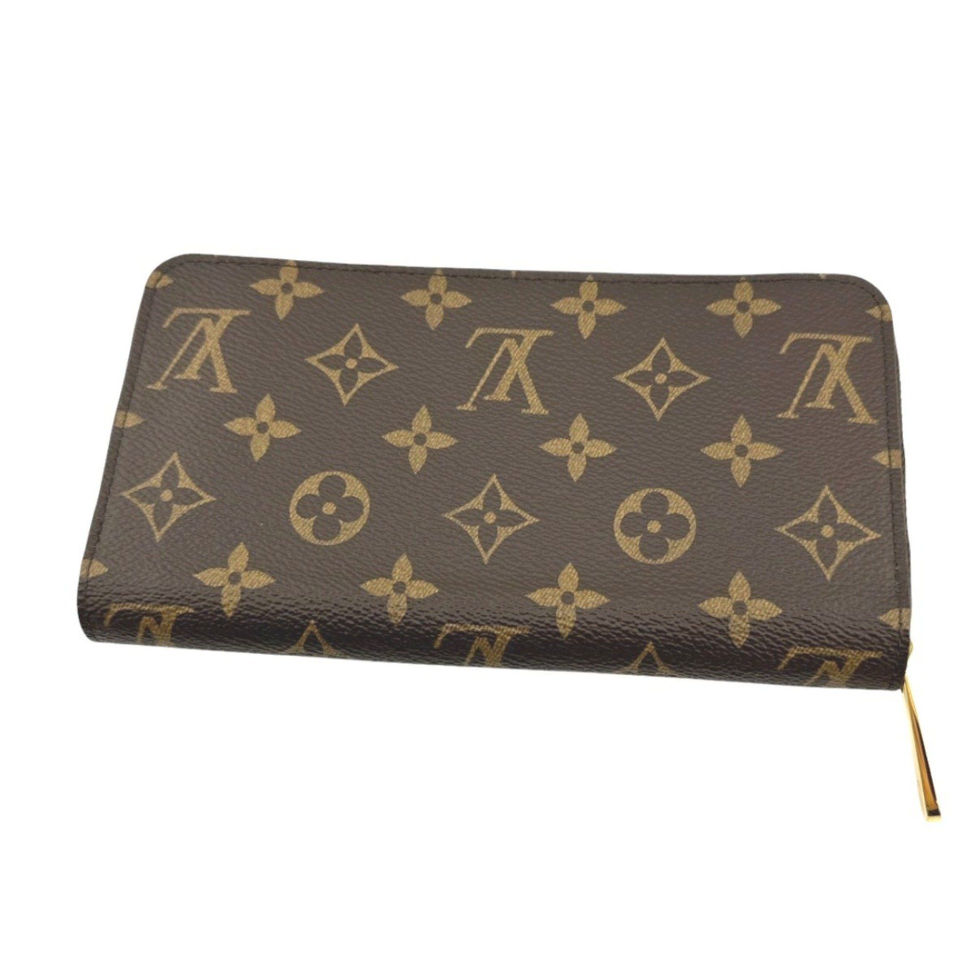 Louis Vuitton Louis Vuitton Long Wallet Zipper Monogram Zippy Canvas M41894 Rose Ballerine Size ONE SIZE - 3 Thumbnail