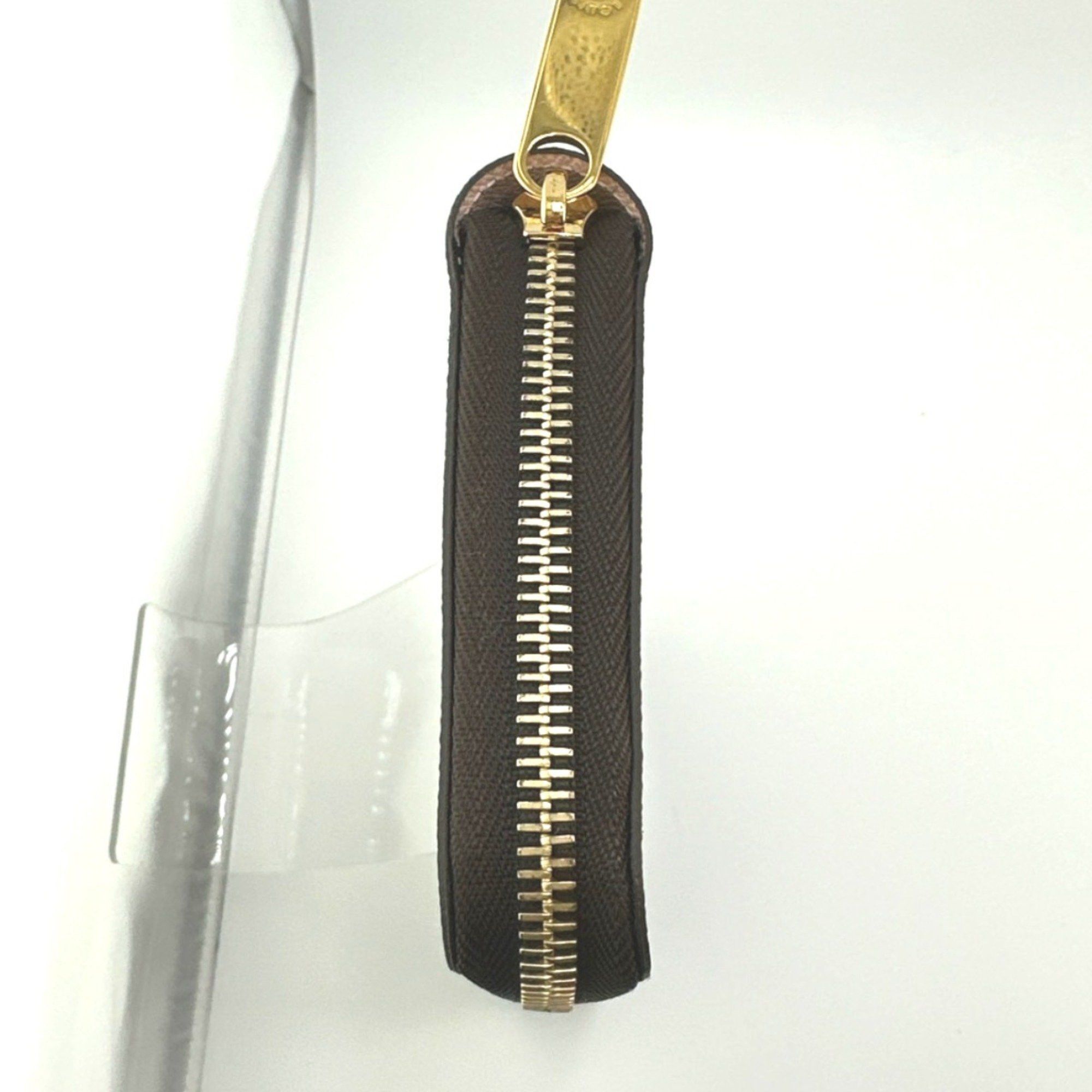 Louis Vuitton Louis Vuitton Long Wallet Zipper Monogram Zippy Canvas M41894 Rose Ballerine Size ONE SIZE - 5 Thumbnail