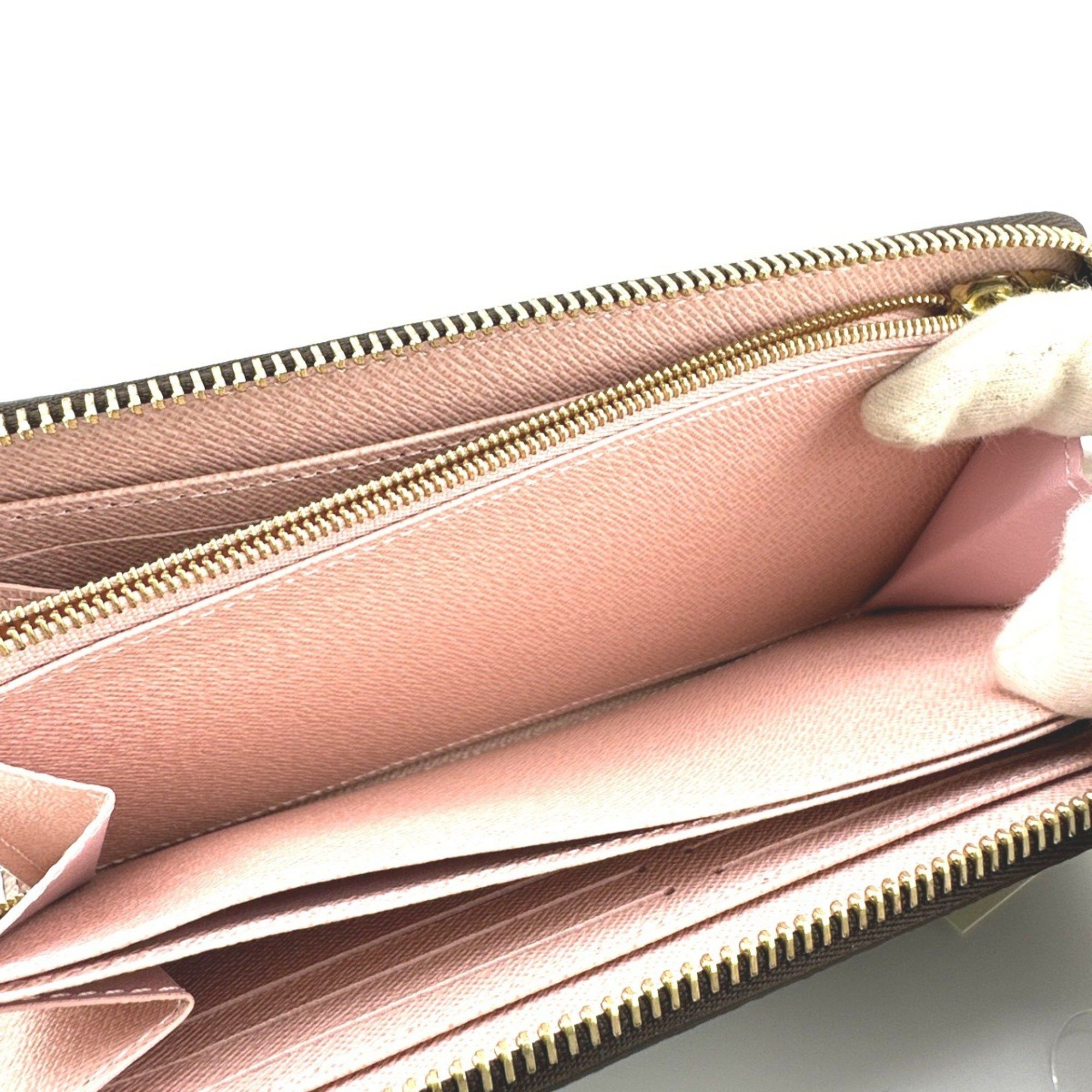 Louis Vuitton Louis Vuitton Long Wallet Zipper Monogram Zippy Canvas M41894 Rose Ballerine Size ONE SIZE - 13 Thumbnail