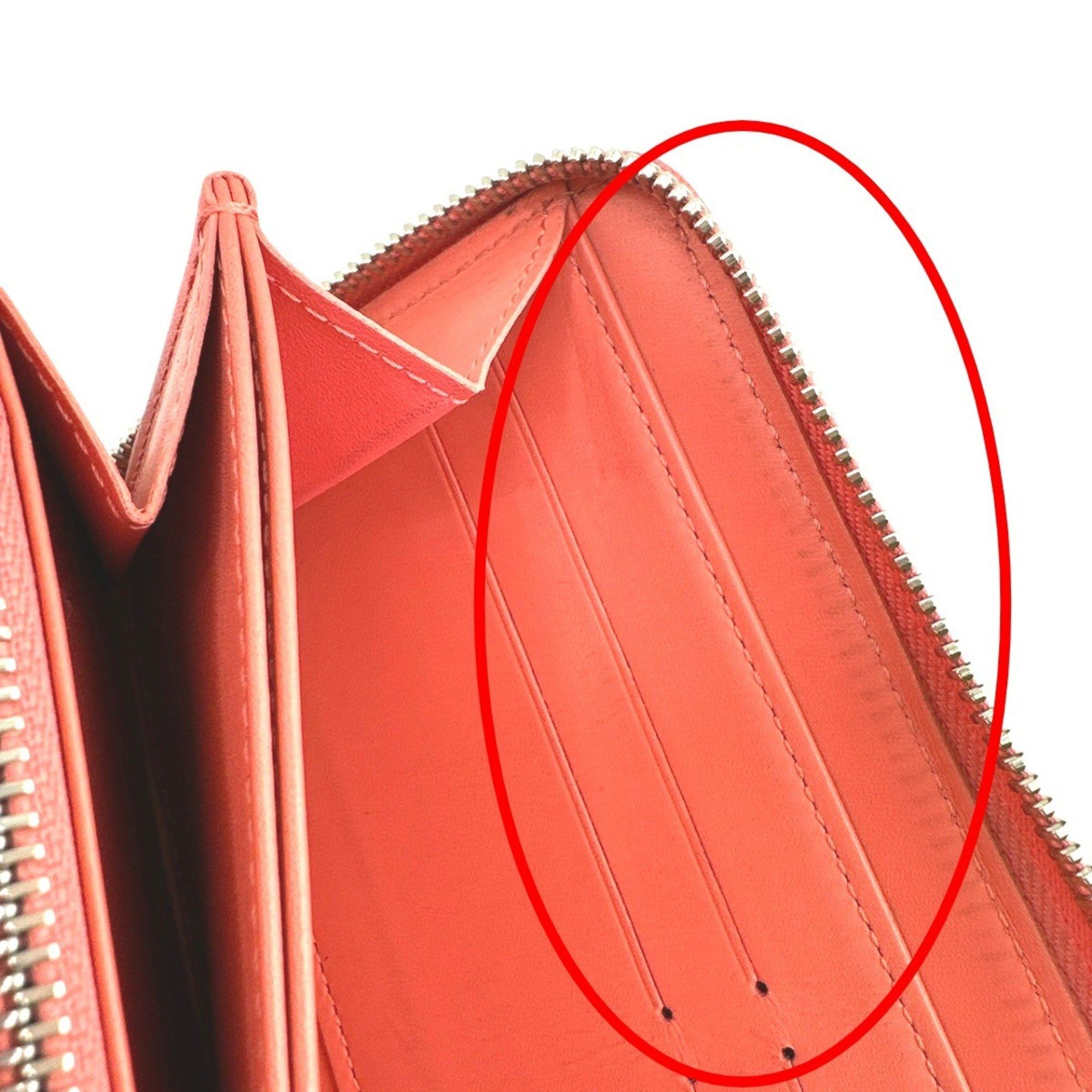 Louis Vuitton Louis Vuitton Long Wallet Round Zipper Vernis Zippy Monogram M93202 Rose Rich Size ONE SIZE - 21 Thumbnail