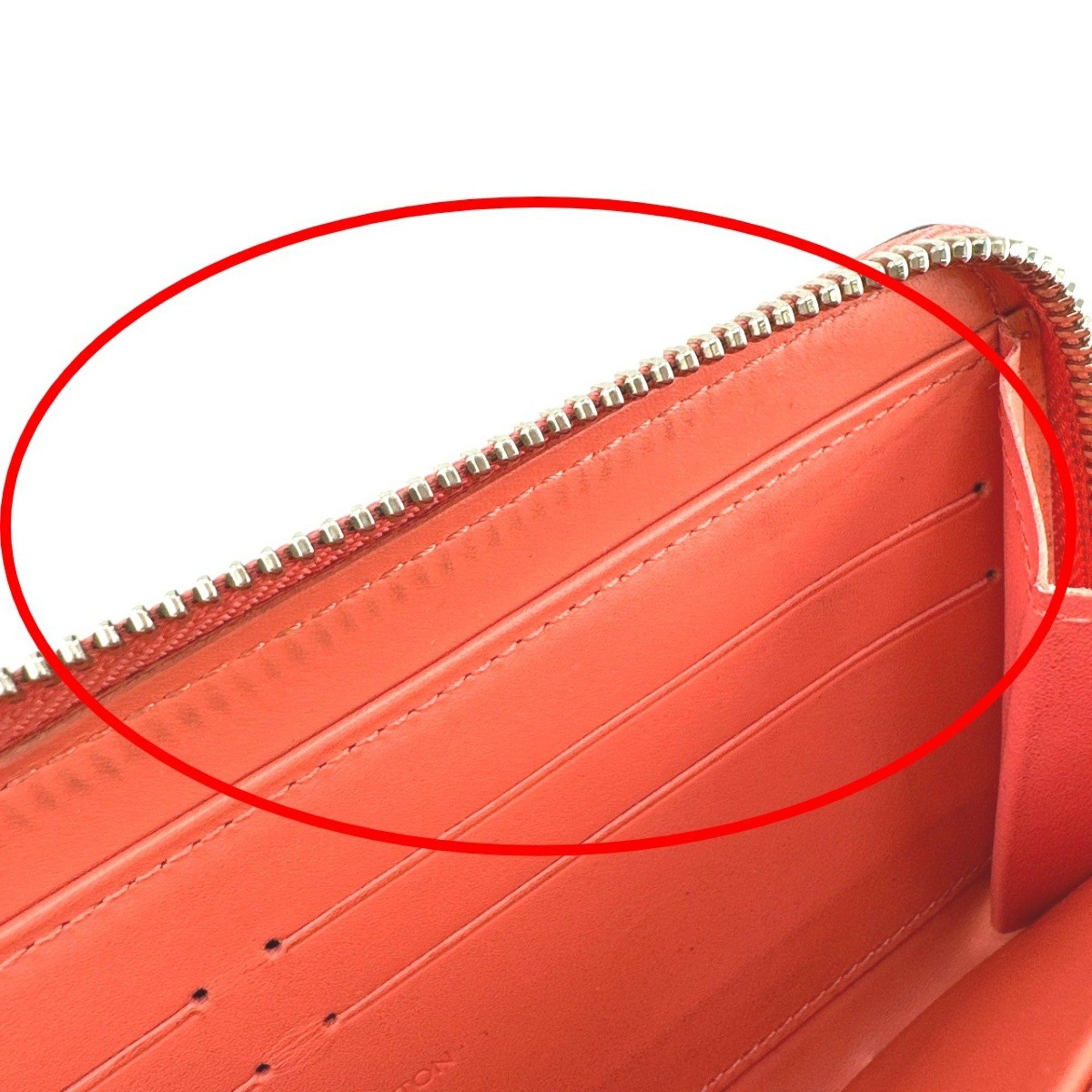 Louis Vuitton Louis Vuitton Long Wallet Round Zipper Vernis Zippy Monogram M93202 Rose Rich Size ONE SIZE - 20 Thumbnail