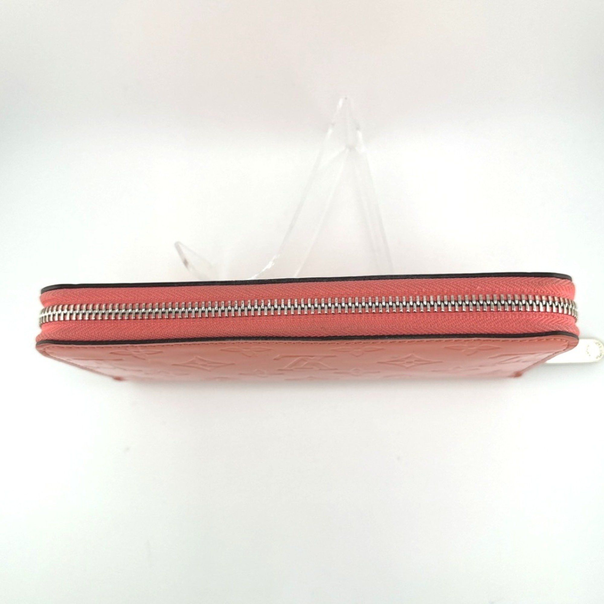 Louis Vuitton Louis Vuitton Long Wallet Round Zipper Vernis Zippy Monogram M93202 Rose Rich Size ONE SIZE - 5 Thumbnail