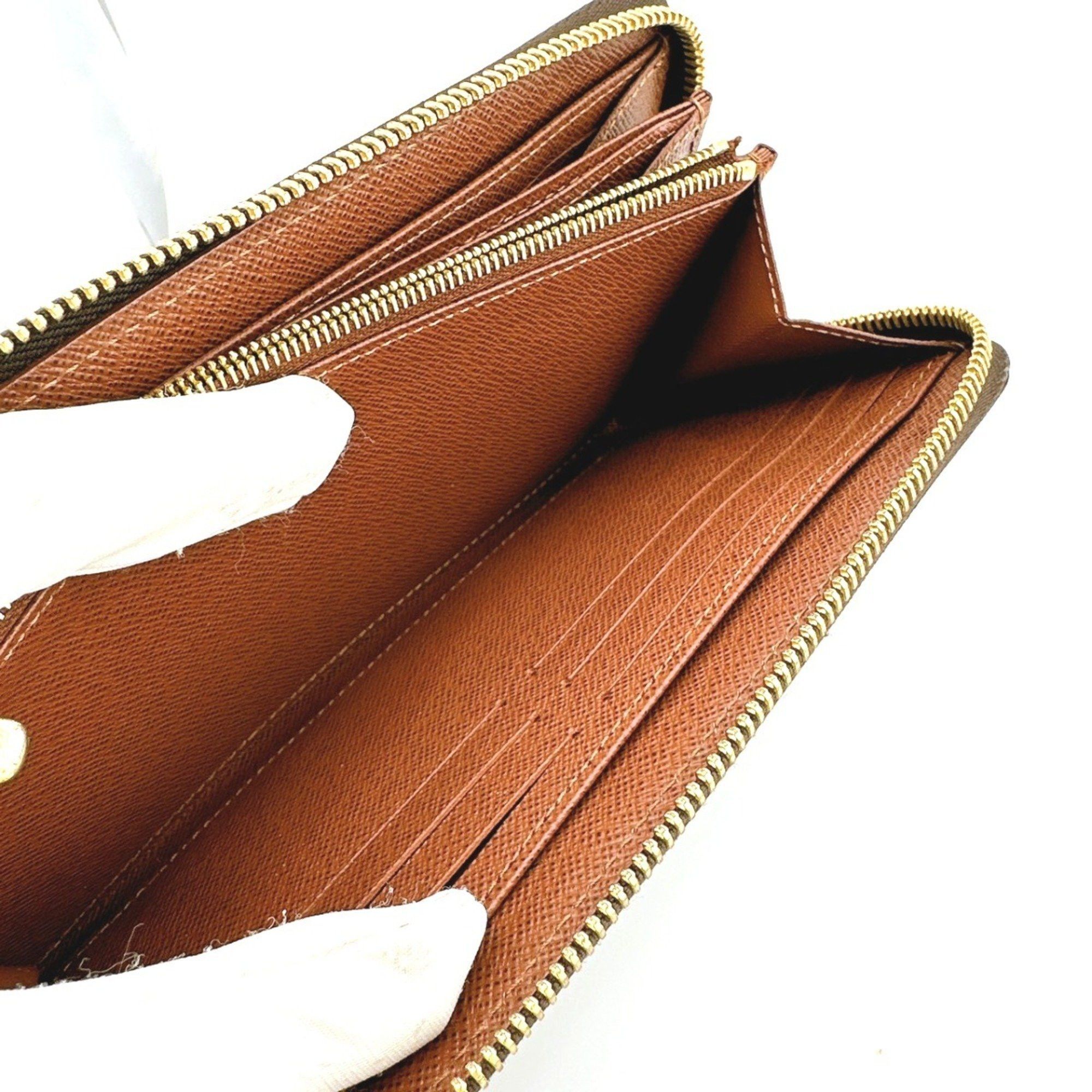 Louis Vuitton Louis Vuitton Long Wallet Round Zipper Monogram Zippy Canvas M42616 Brown Size ONE SIZE - 12 Thumbnail