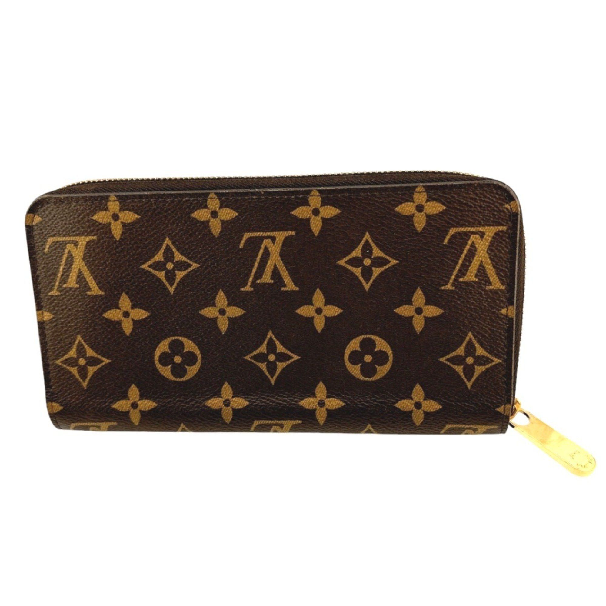 Louis Vuitton Louis Vuitton Long Wallet Round Zipper Monogram Zippy Canvas M42616 Brown Size ONE SIZE - 2 Thumbnail
