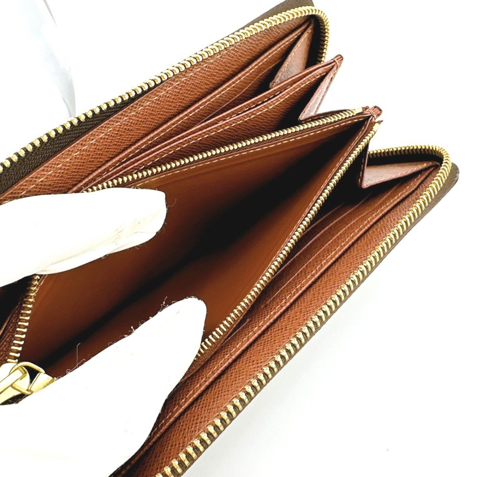 Louis Vuitton Louis Vuitton Long Wallet Round Zipper Monogram Zippy Canvas M42616 Brown Size ONE SIZE - 11 Thumbnail