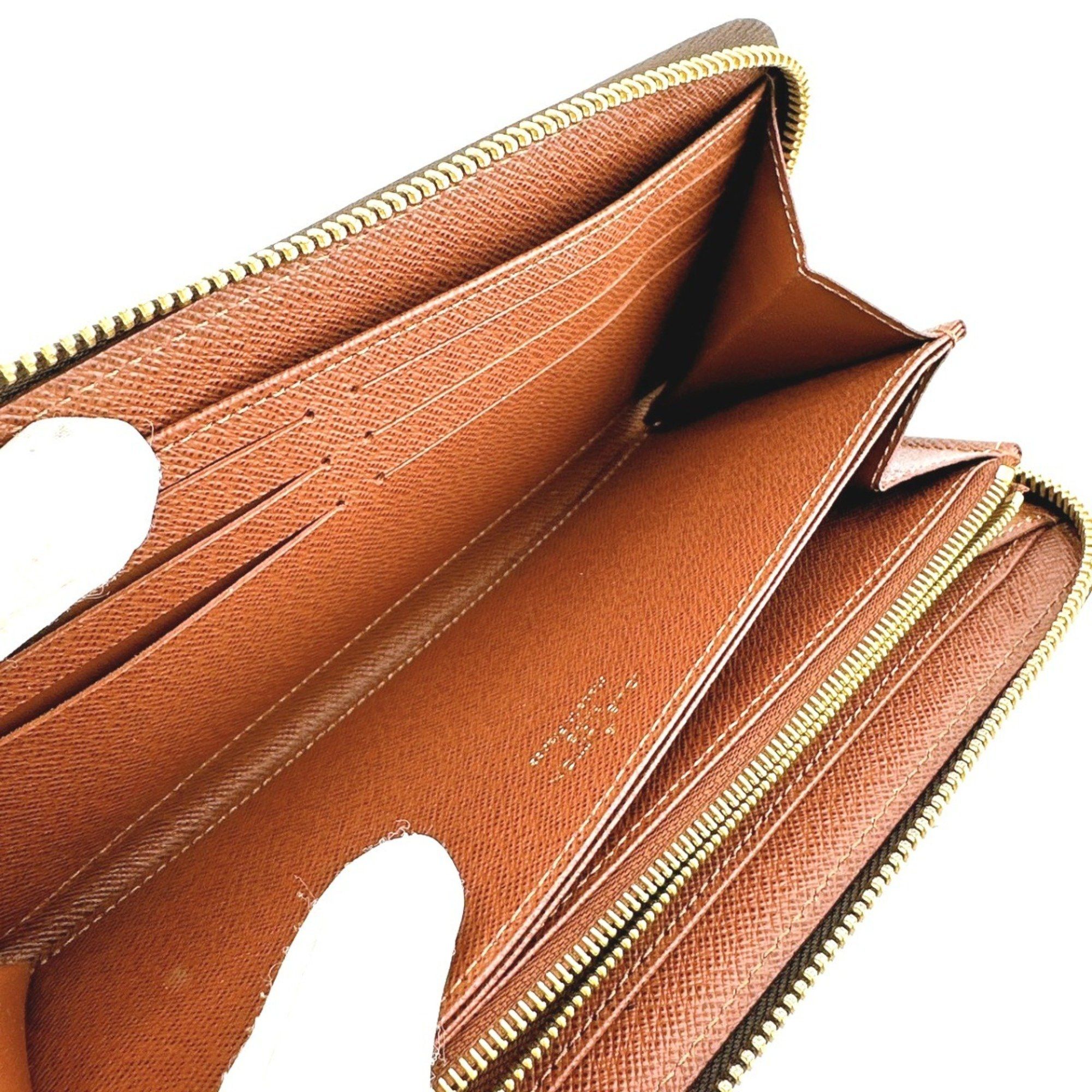 Louis Vuitton Louis Vuitton Long Wallet Round Zipper Monogram Zippy Canvas M42616 Brown Size ONE SIZE - 9 Thumbnail