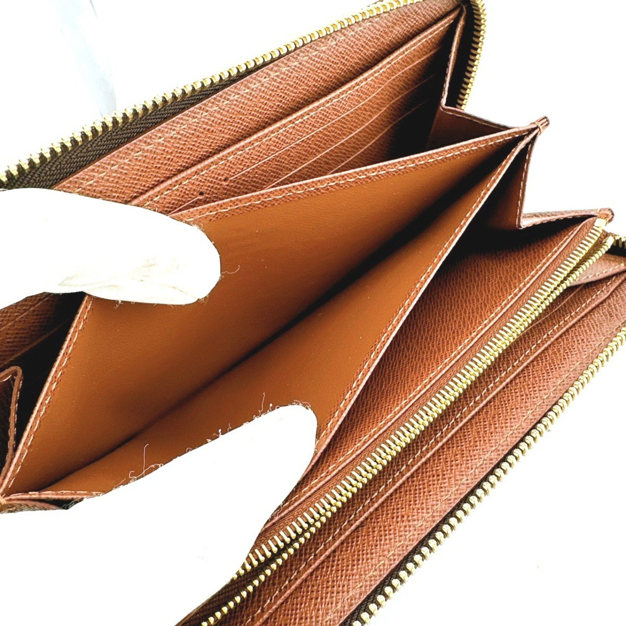 Louis Vuitton Louis Vuitton Long Wallet Round Zipper Monogram Zippy Canvas M42616 Brown Size ONE SIZE - 10 Thumbnail