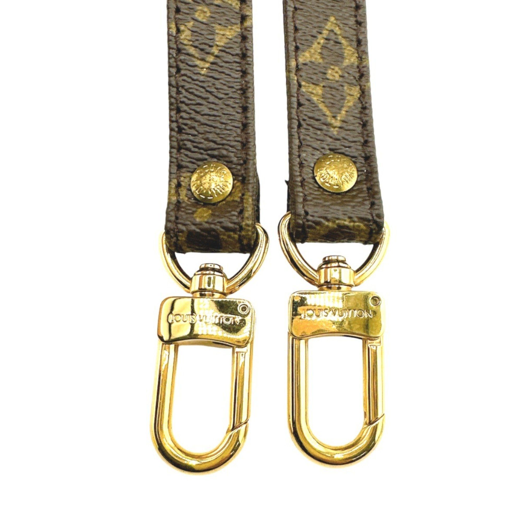 Louis Vuitton Louis Vuitton Shoulder Strap Monogram with Pad Canvas J75011 Brown Size ONE SIZE - 4 Thumbnail