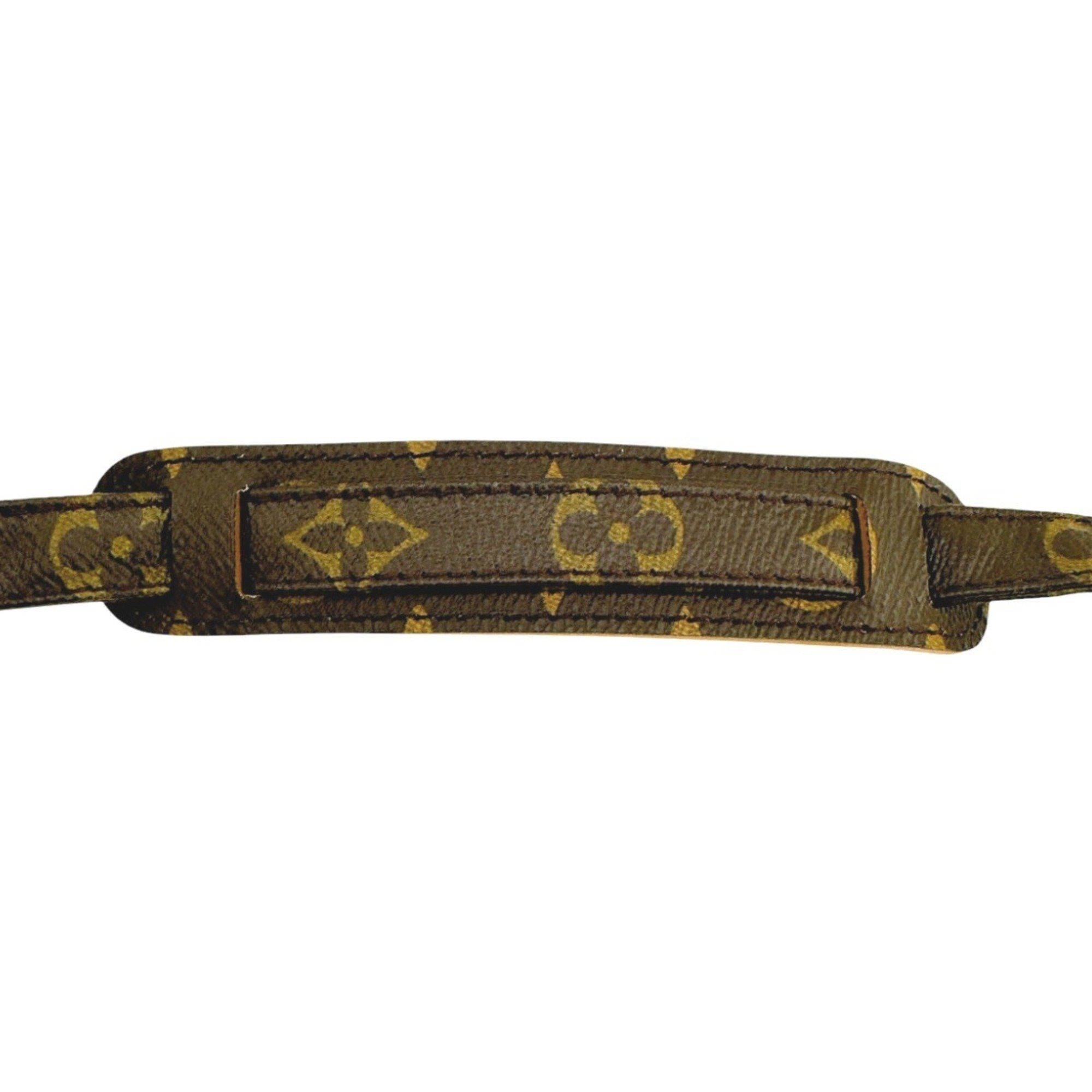 Louis Vuitton Louis Vuitton Shoulder Strap Monogram with Pad Canvas J75011 Brown Size ONE SIZE - 7 Thumbnail