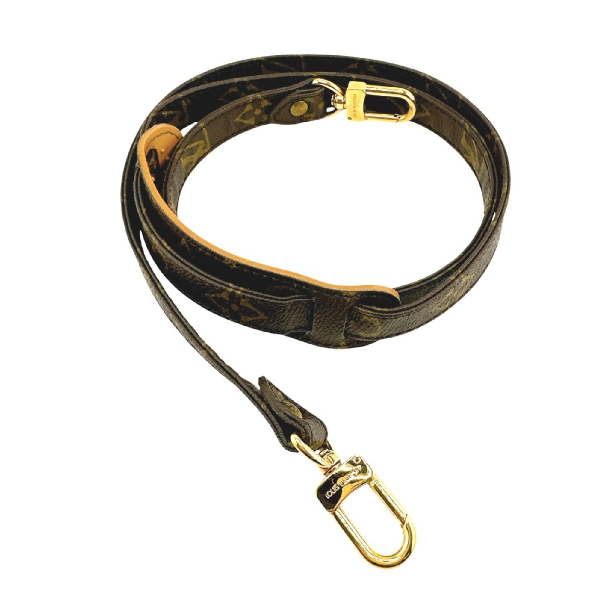 Louis Vuitton Louis Vuitton Shoulder Strap Monogram with Pad Canvas J75011 Brown Size ONE SIZE - 2 Thumbnail