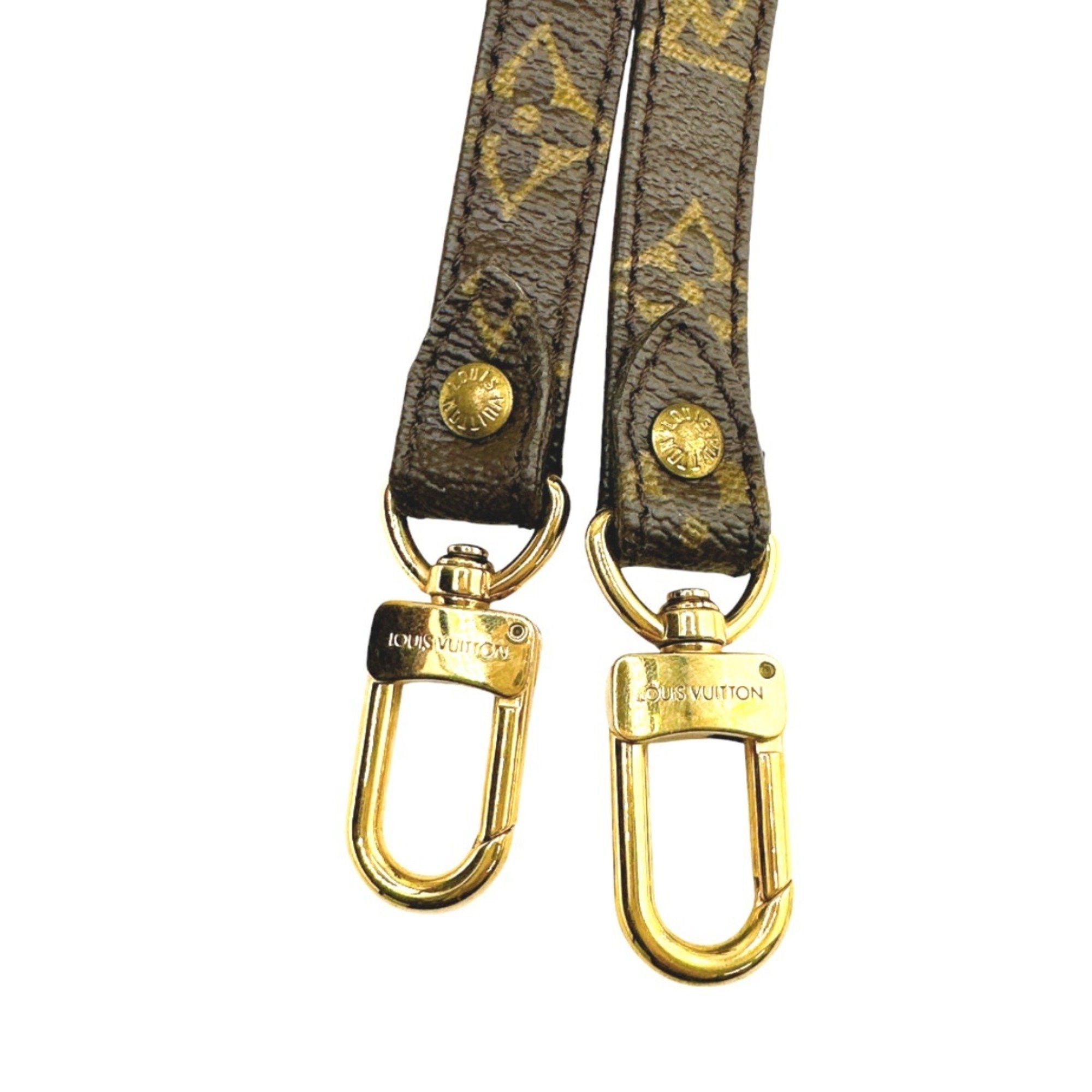 Louis Vuitton Louis Vuitton Shoulder Strap Monogram with Pad Canvas J75011 Brown Size ONE SIZE - 3 Thumbnail