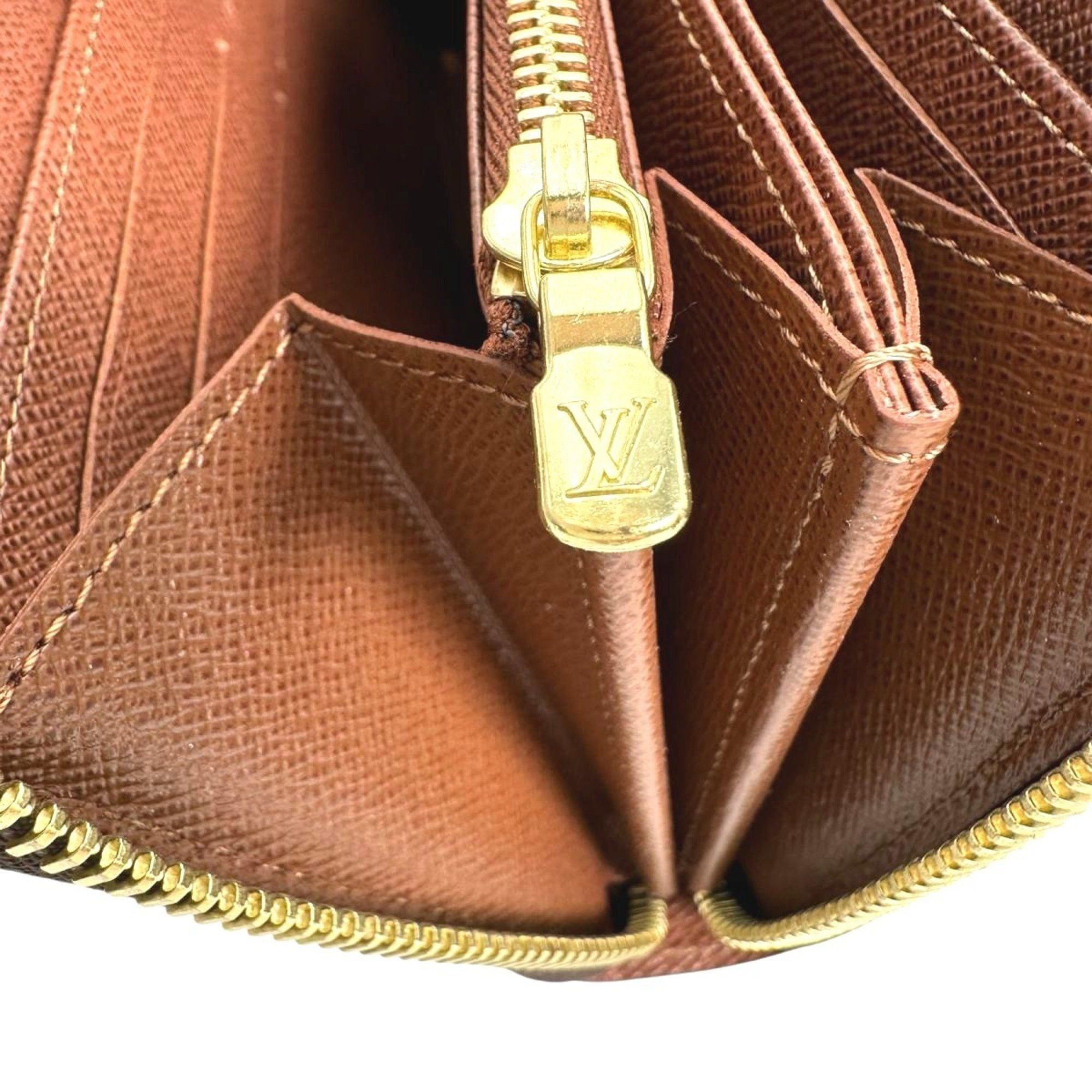 Louis Vuitton Louis Vuitton Long Wallet Round Zipper Monogram Zippy Canvas M42616 Brown Size ONE SIZE - 5 Thumbnail