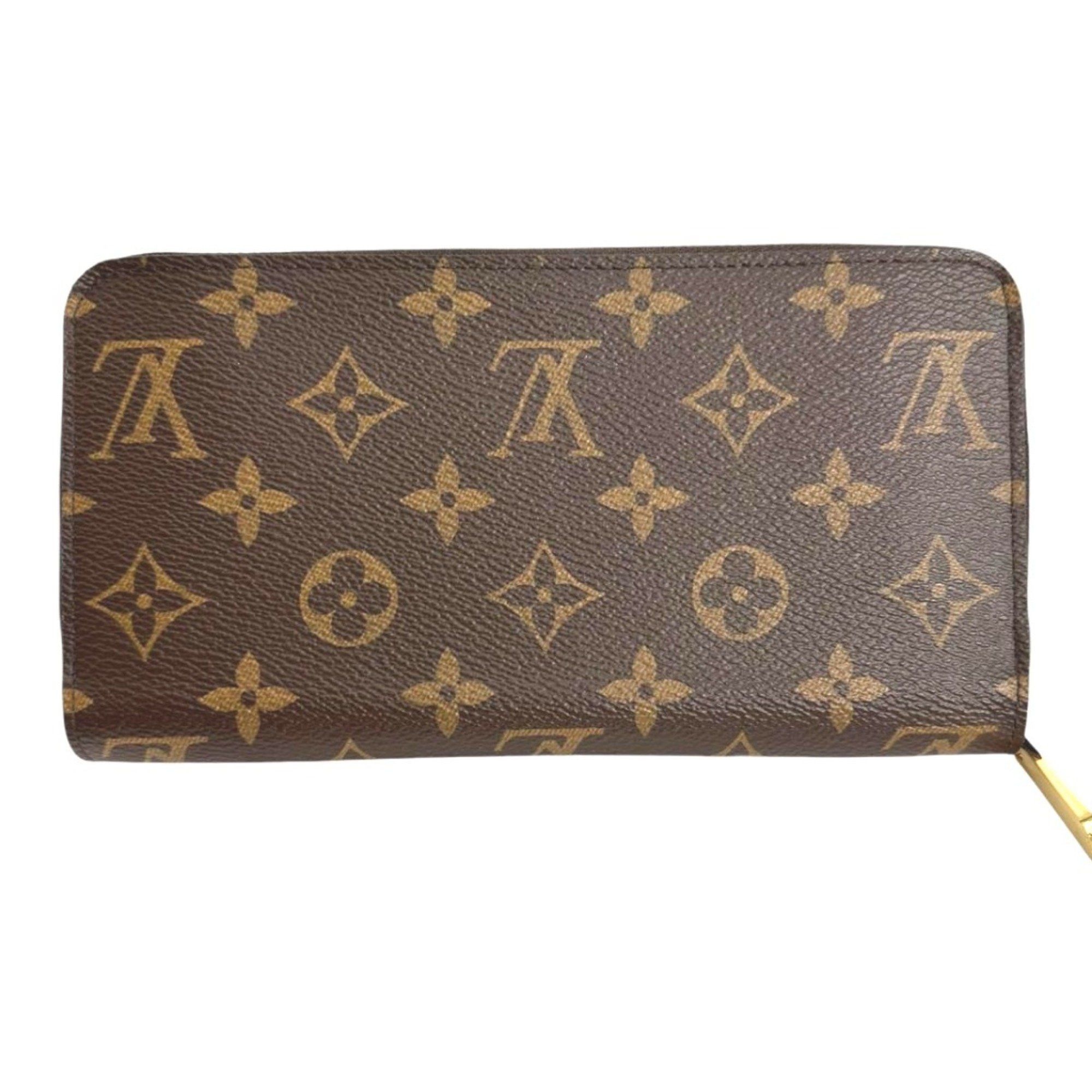 Louis Vuitton Louis Vuitton Long Wallet Round Zipper Monogram Zippy Canvas M42616 Brown Size ONE SIZE - 2 Thumbnail