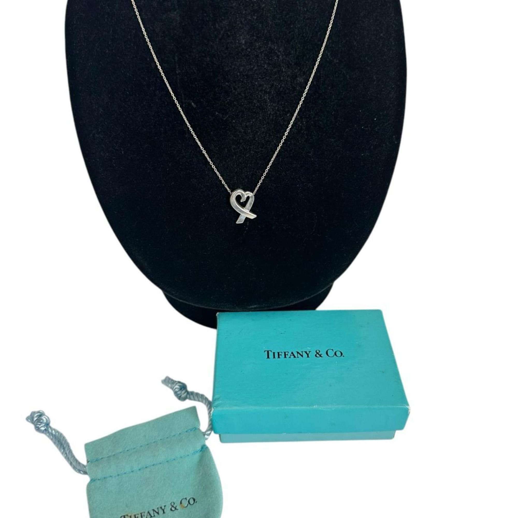 Tiffany & Co. Tiffany & Co. Necklace Loving Heart Pendant Picasso Silver Size ONE SIZE - 3 Thumbnail