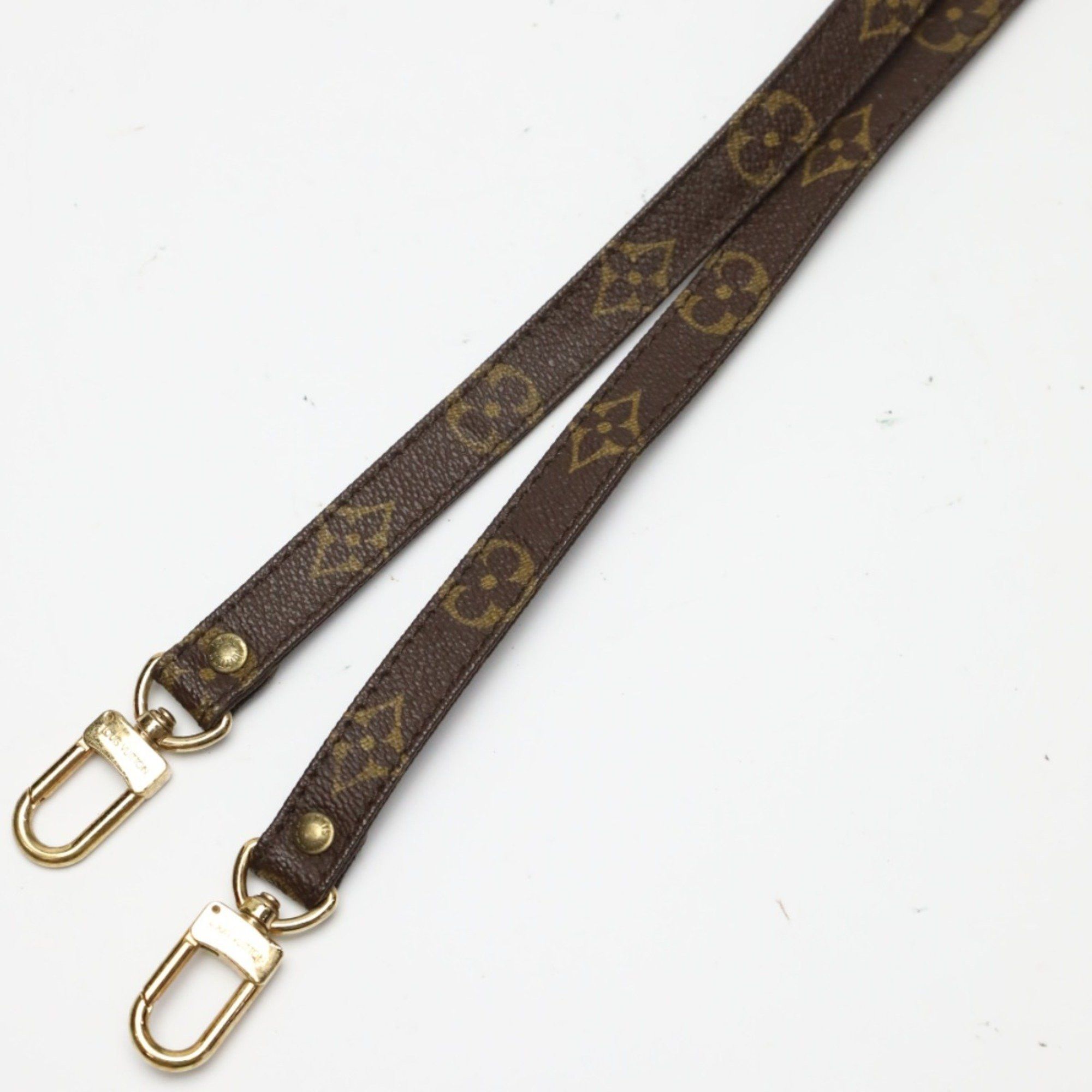 Louis Vuitton Louis Vuitton Shoulder Strap Monogram Bag Accessory Canvas J52315 Brown Size ONE SIZE - 3 Thumbnail