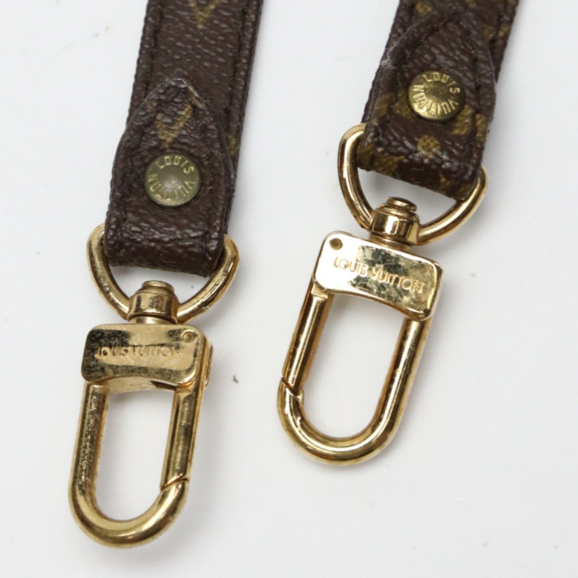 Louis Vuitton Louis Vuitton Shoulder Strap Monogram Bag Accessory Canvas J52315 Brown Size ONE SIZE - 6 Thumbnail