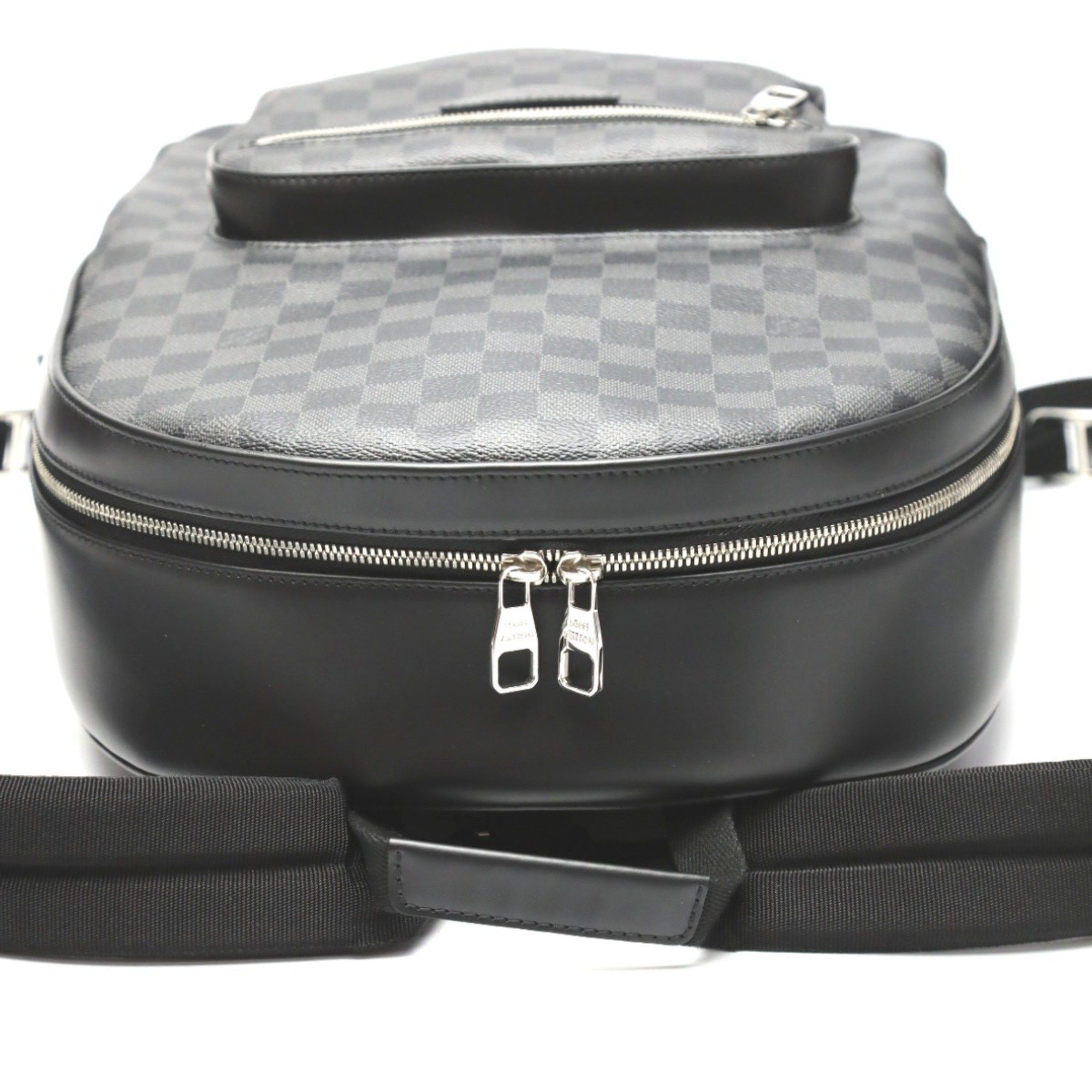 Louis Vuitton Louis Vuitton Backpack/Daypack Josh Damier Graphite Backpack Canvas N41473 Size ONE SIZE - 11 Thumbnail