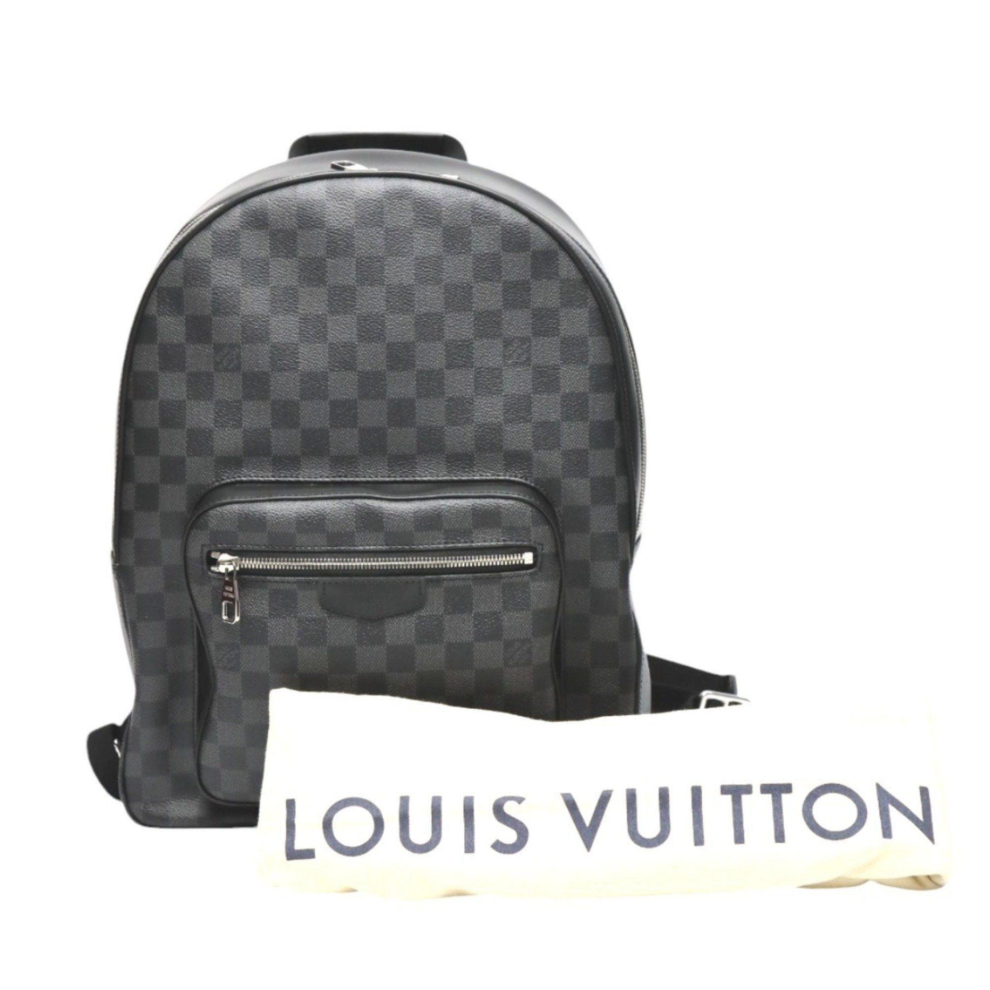 Louis Vuitton Louis Vuitton Backpack/Daypack Josh Damier Graphite Backpack Canvas N41473 Size ONE SIZE - 2 Thumbnail