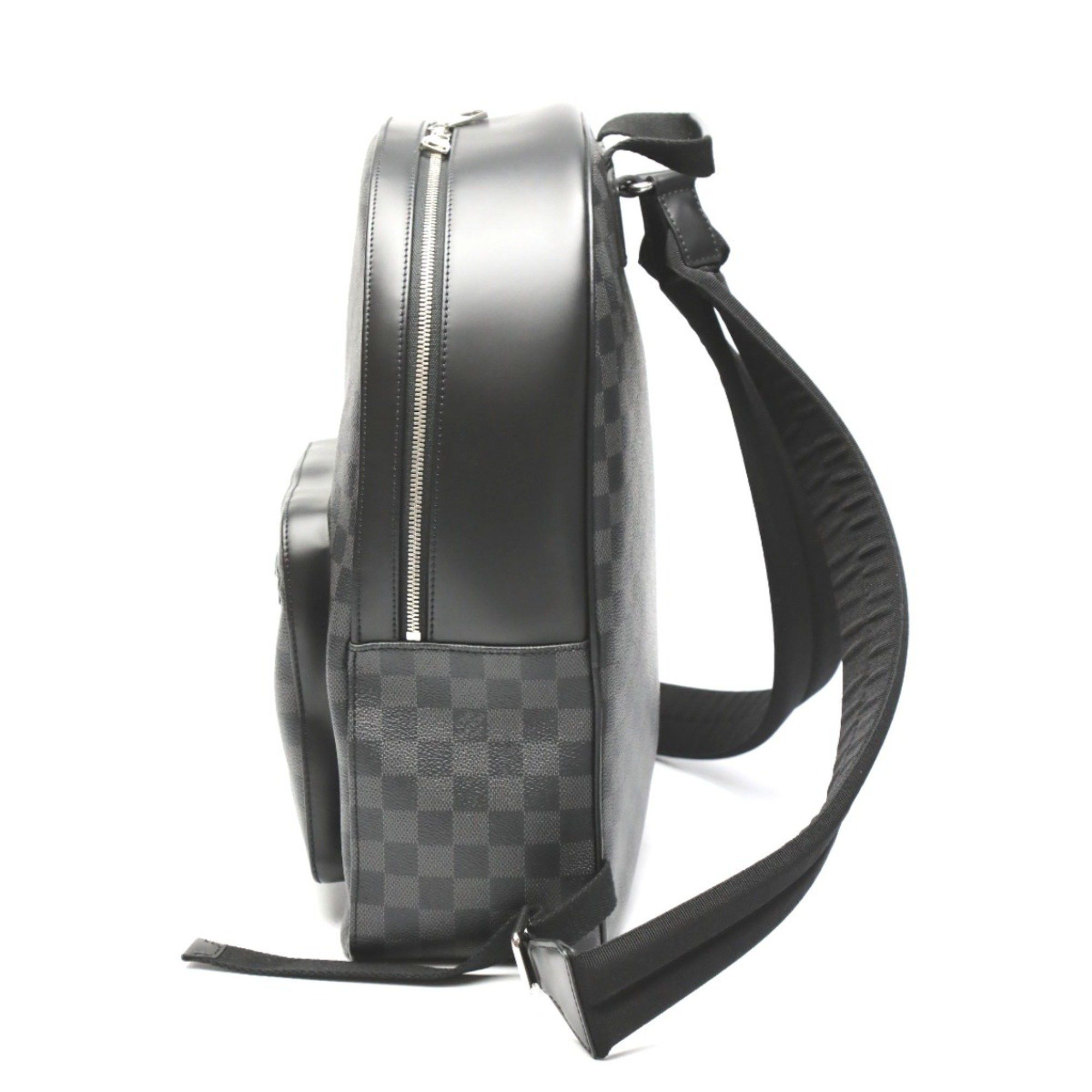 Louis Vuitton Louis Vuitton Backpack/Daypack Josh Damier Graphite Backpack Canvas N41473 Size ONE SIZE - 5 Thumbnail