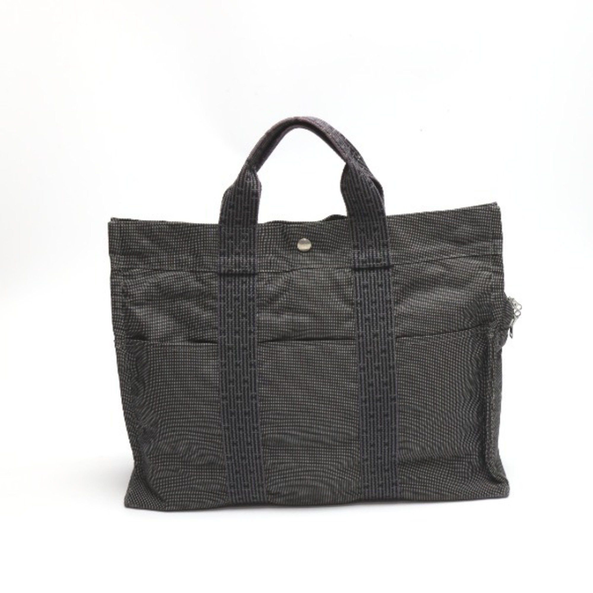 Hermes Hermes Tote Bag Air Line MM Canvas Grey Size ONE SIZE - 2 Thumbnail