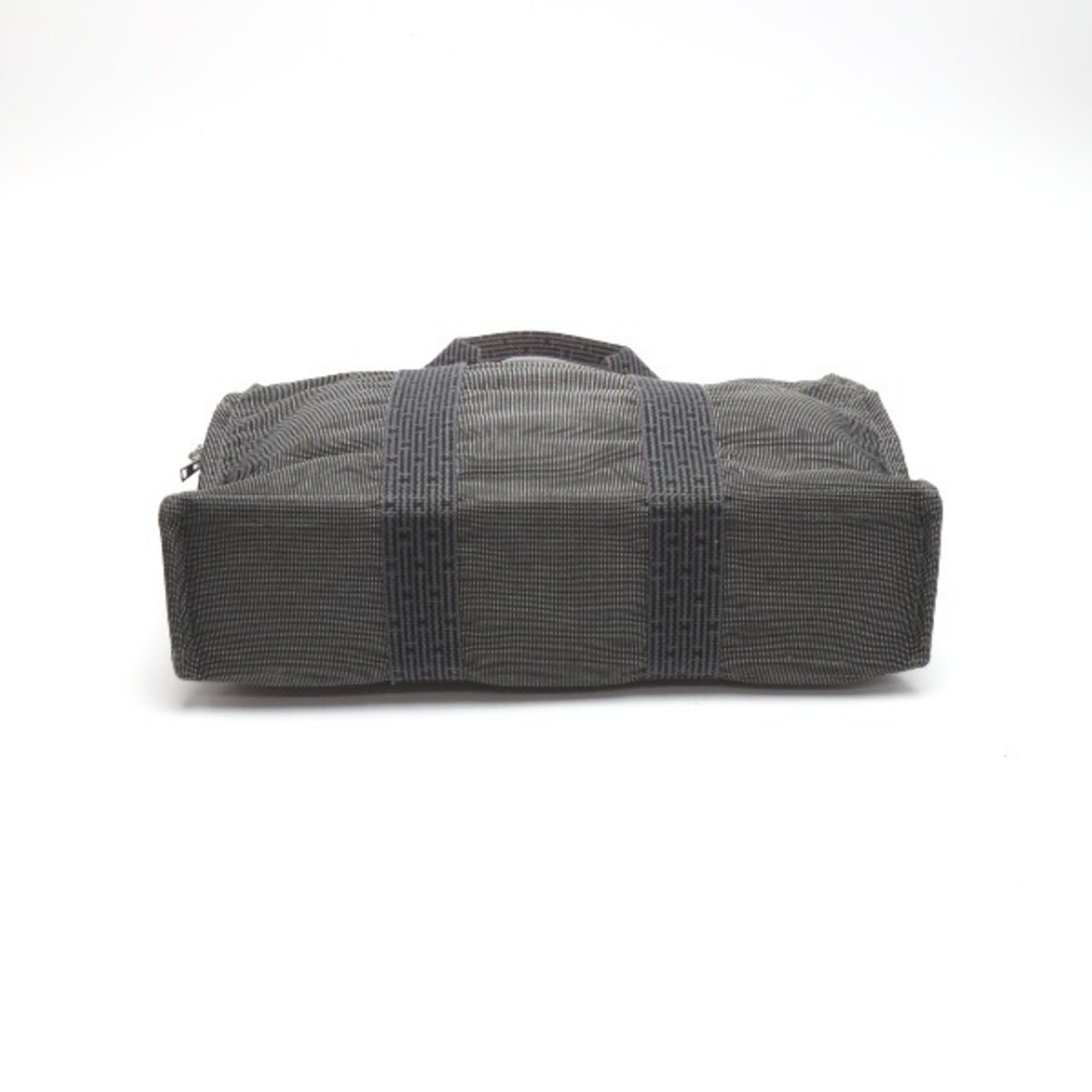 Hermes Hermes Tote Bag Air Line MM Canvas Grey Size ONE SIZE - 5 Thumbnail