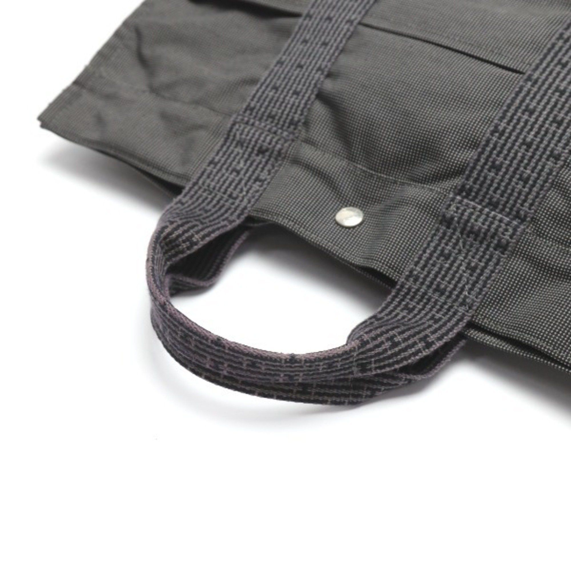Hermes Hermes Tote Bag Air Line MM Canvas Grey Size ONE SIZE - 10 Thumbnail
