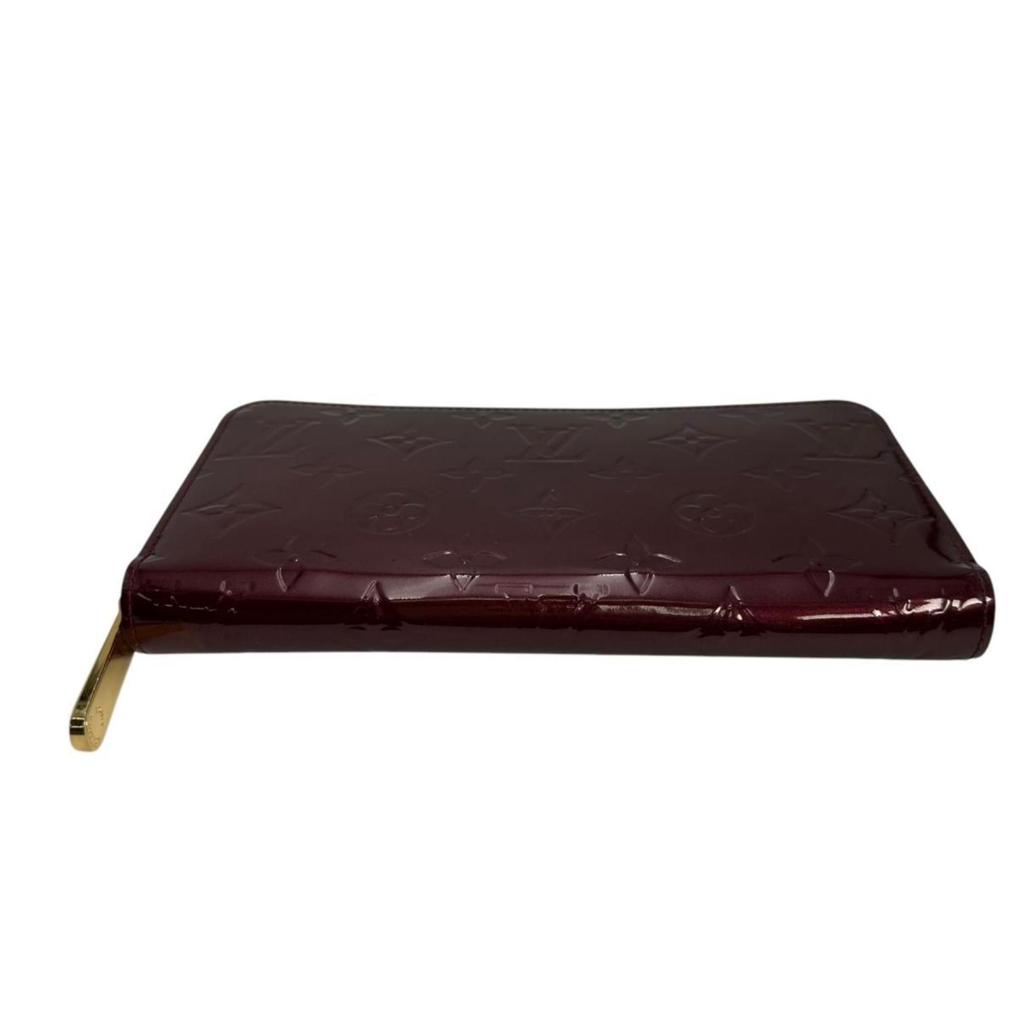 Louis Vuitton Louis Vuitton Long Wallet Round Zipper Monogram Zippy Vernis M61379 Magenta Size ONE SIZE - 5 Thumbnail