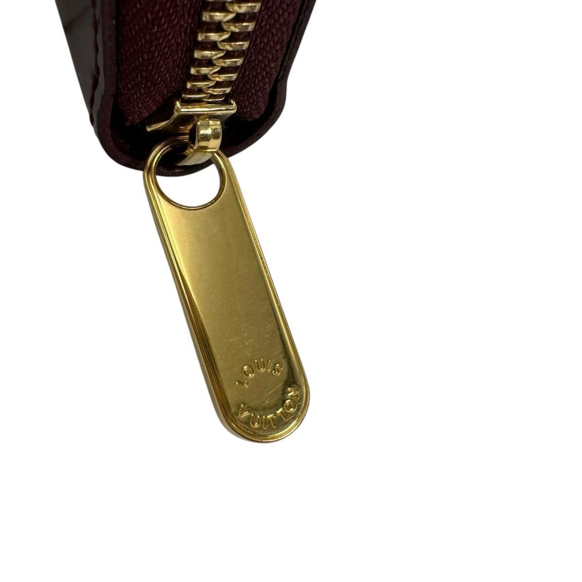 Louis Vuitton Louis Vuitton Long Wallet Round Zipper Monogram Zippy Vernis M61379 Magenta Size ONE SIZE - 11 Thumbnail