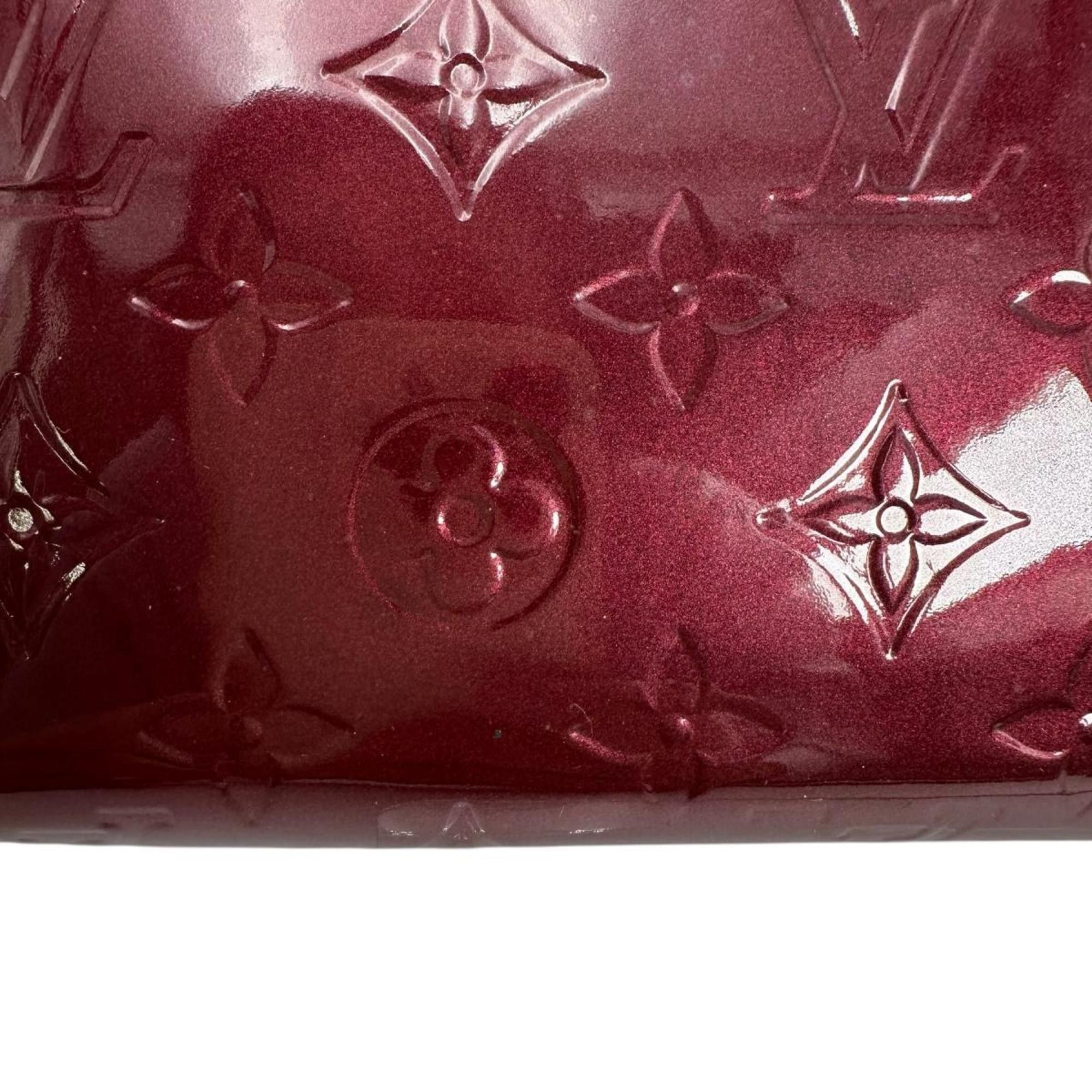 Louis Vuitton Louis Vuitton Long Wallet Round Zipper Monogram Zippy Vernis M61379 Magenta Size ONE SIZE - 6 Thumbnail