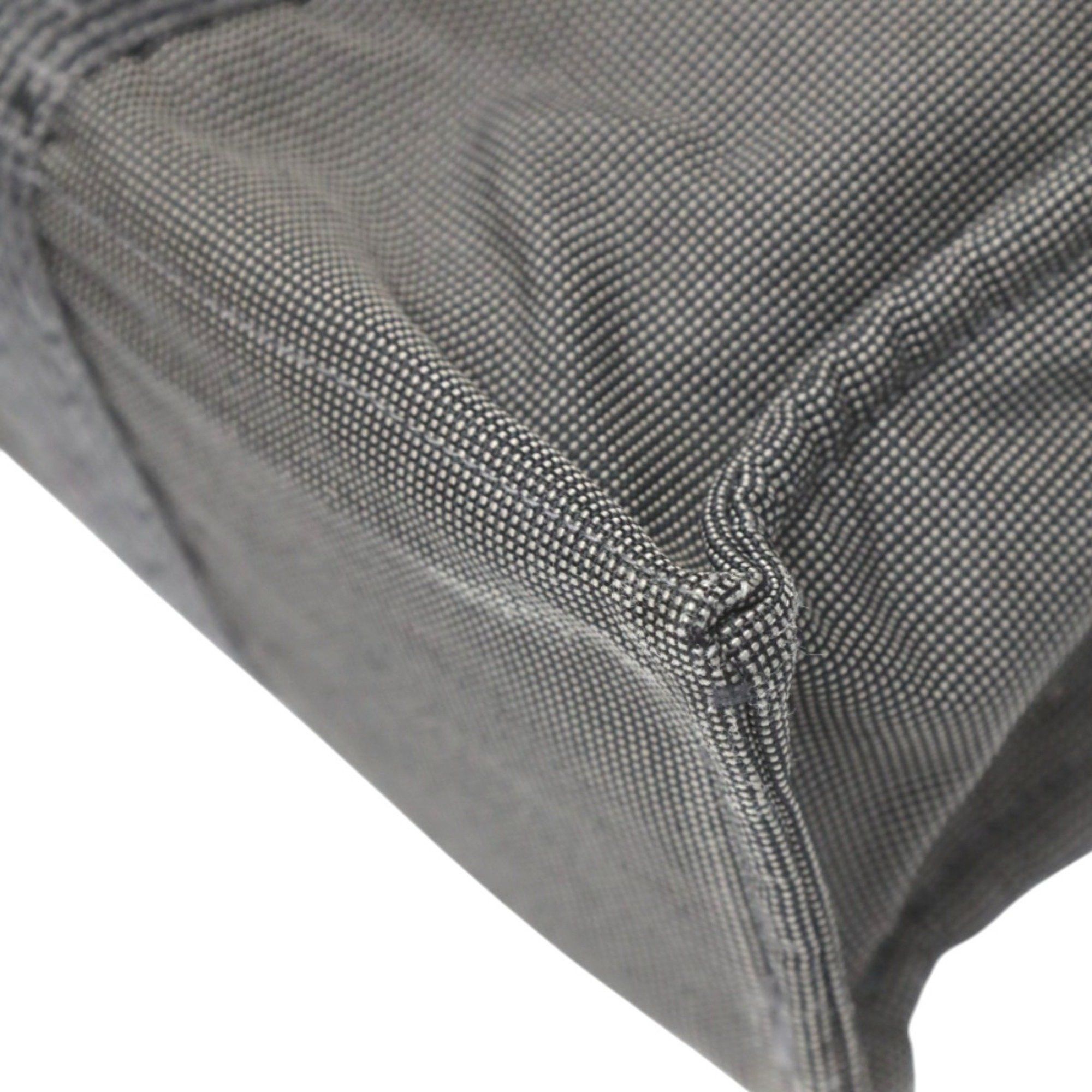 Hermes Hermes Tote Bag MM Air Line Canvas Grey Size ONE SIZE - 7 Thumbnail