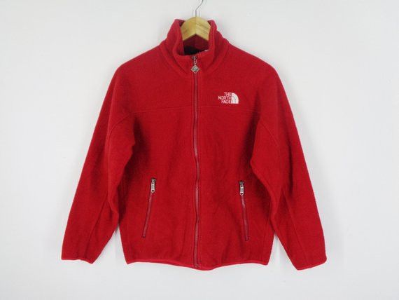 The North Face Jacket The North Face Fleece Jacket Vintage The North Face Polartec Jacket Made in Japan Men's S