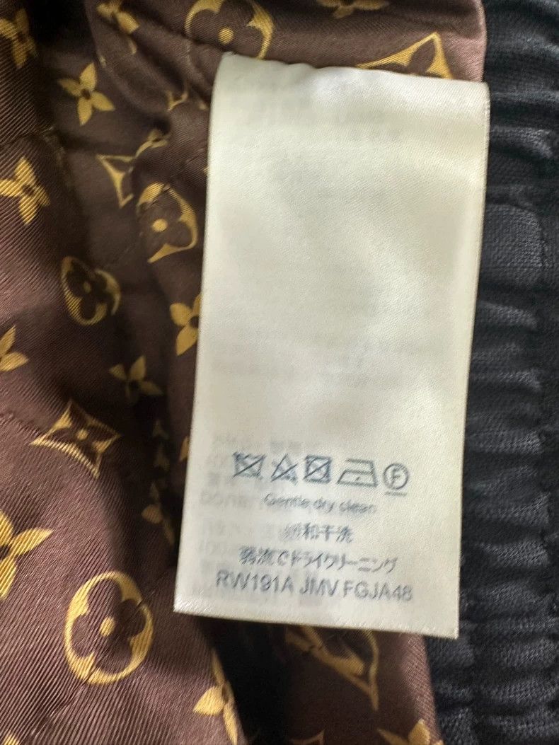 Louis Vuitton Louis Vuitton Cotton Bomber Jacket Outerwear Size US L / EU 52-54 / 3 - 3 Thumbnail