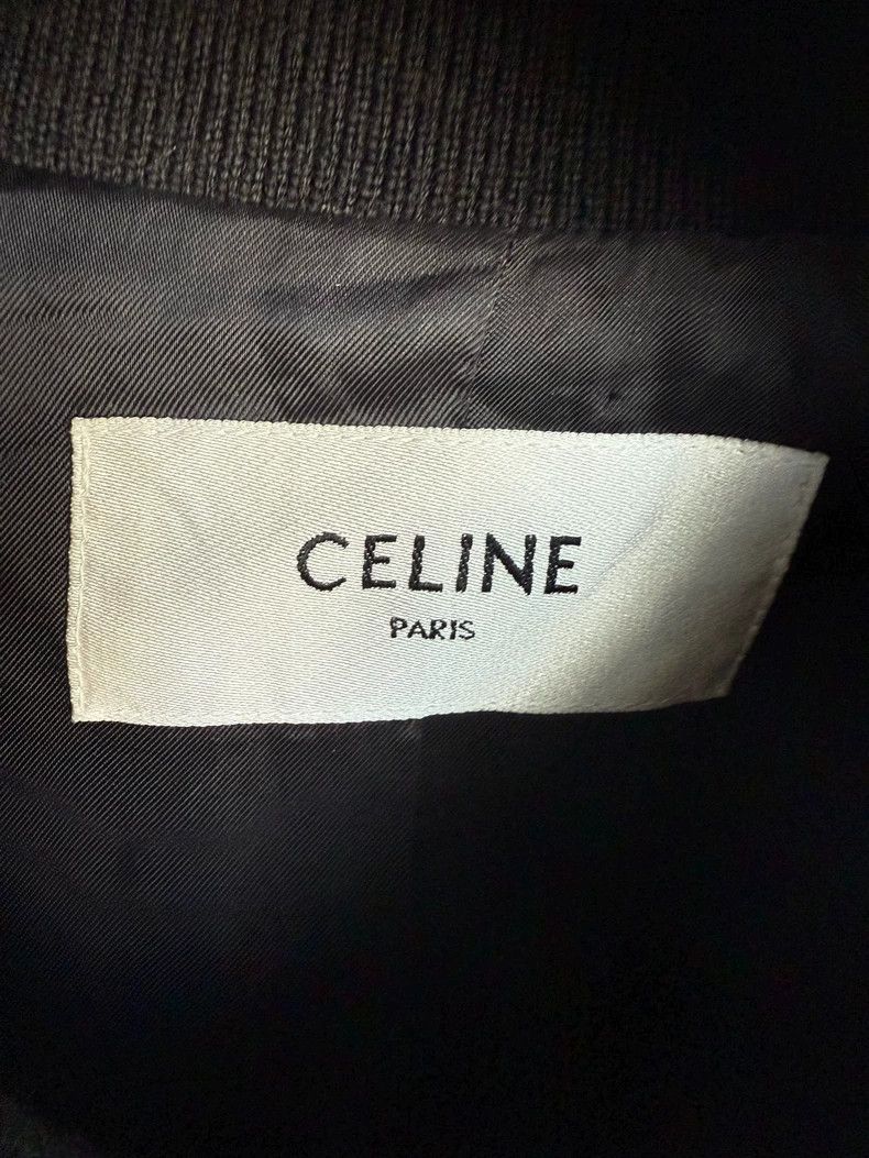 Celine Celine Black and White Baseball Jacket Size US L / EU 52-54 / 3 - 2 Thumbnail